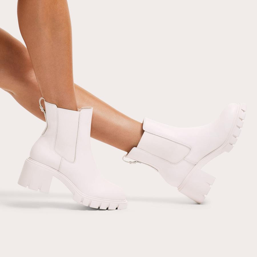 Carvela white ankle boots best sale