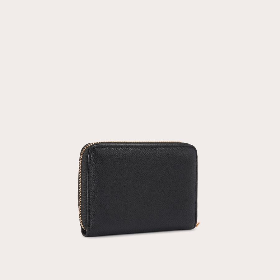 レザー風【Carvela】Carvela フレーム ブラック ミニ財布 FRAME MINI PURSE - CARVELA HANDBAGS