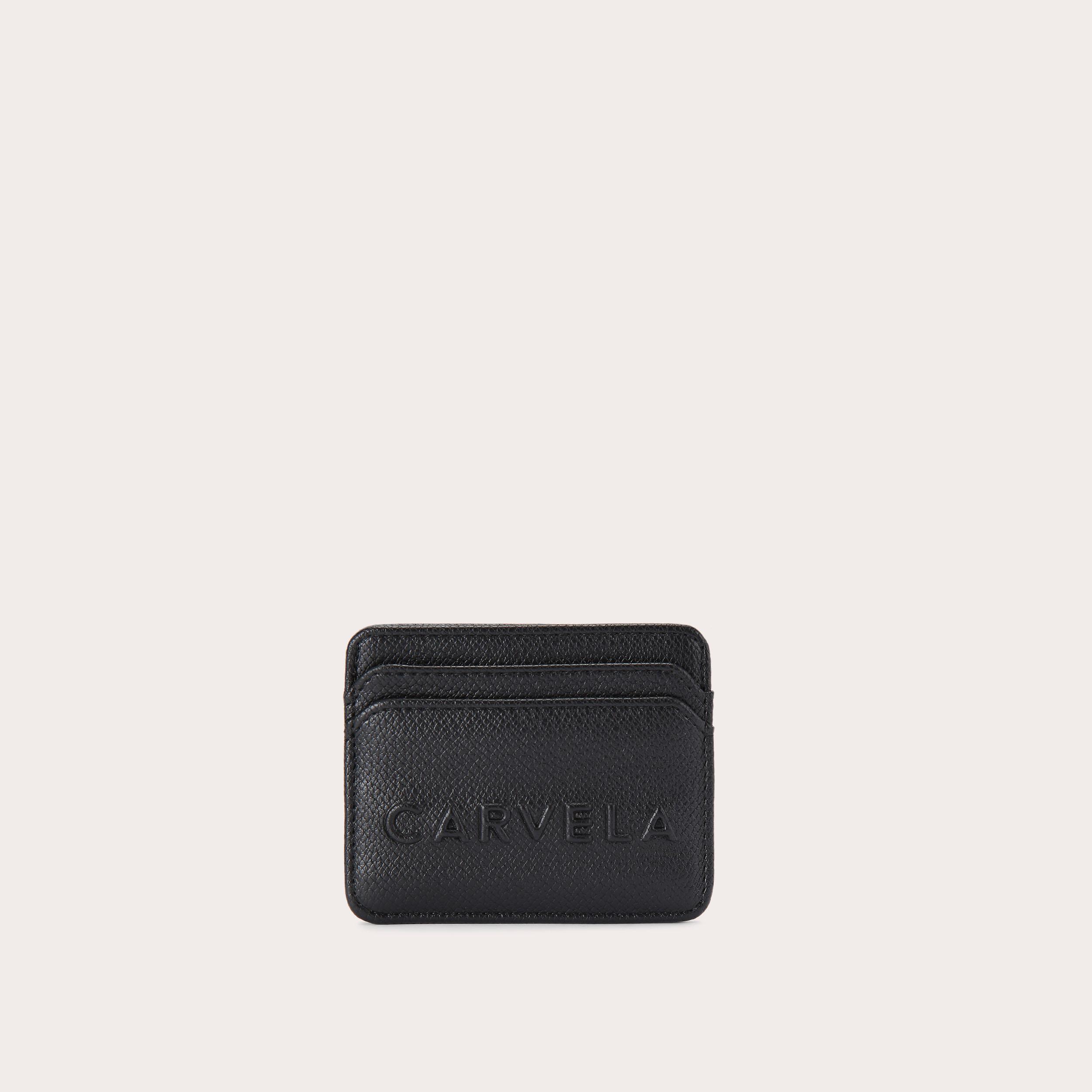レザー風【Carvela】Carvela フレーム ブラック ミニ財布 FRAME MINI PURSE Black Patent Zipped Purse by CARVELA