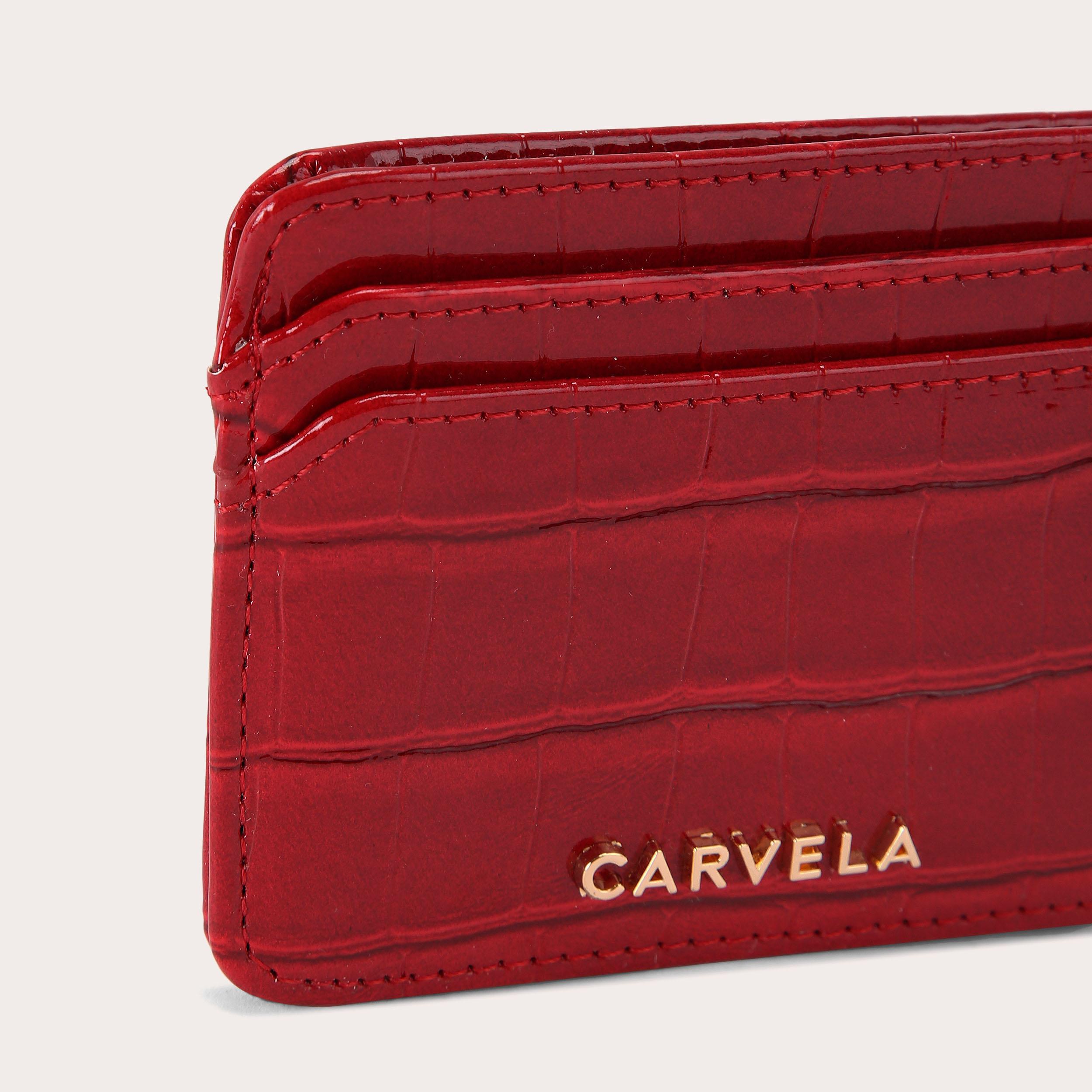 Croc Embossed Card Holder main image 0
