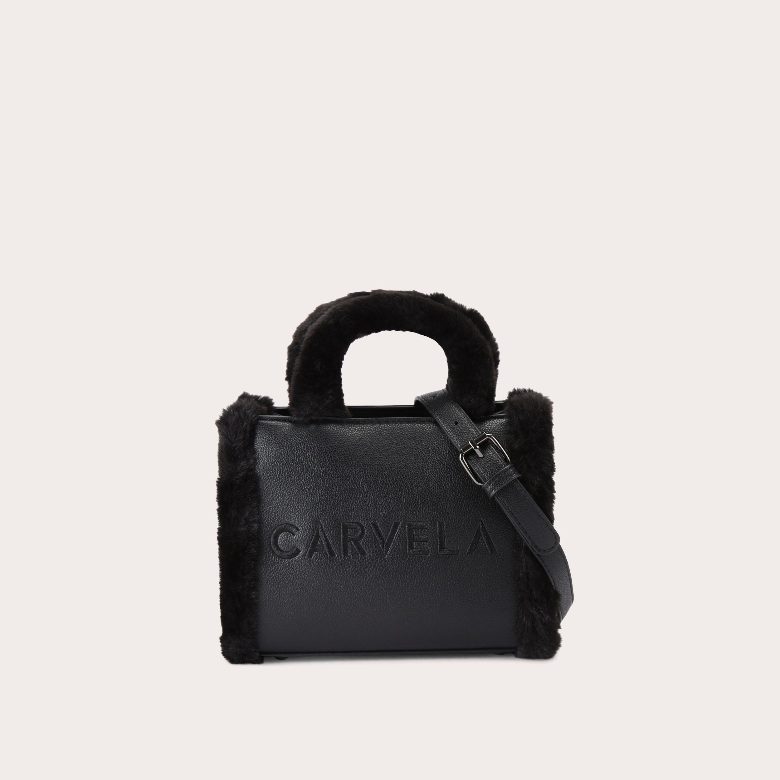 Frame Micro Faux Fur Bag