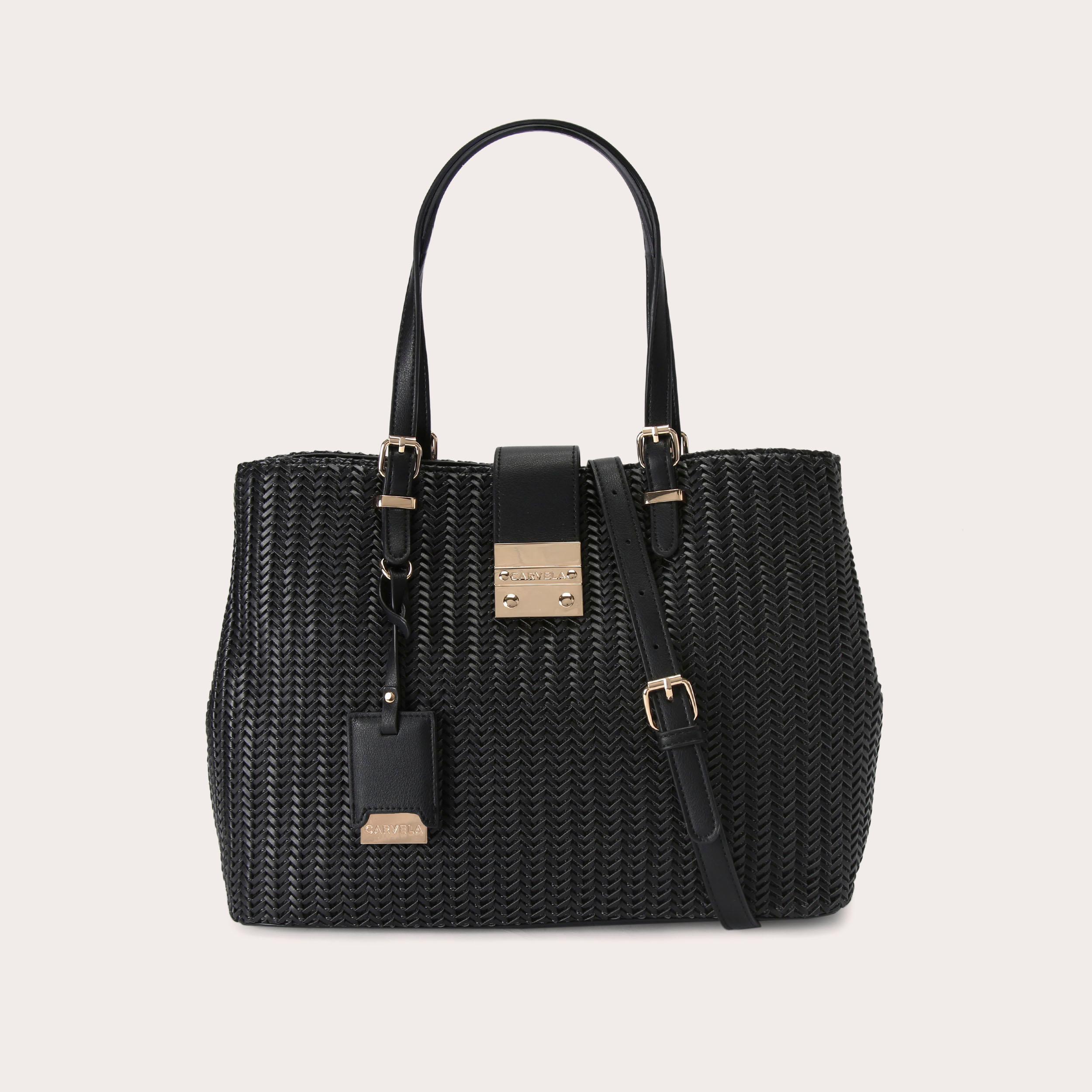 Carvela black handbag on sale