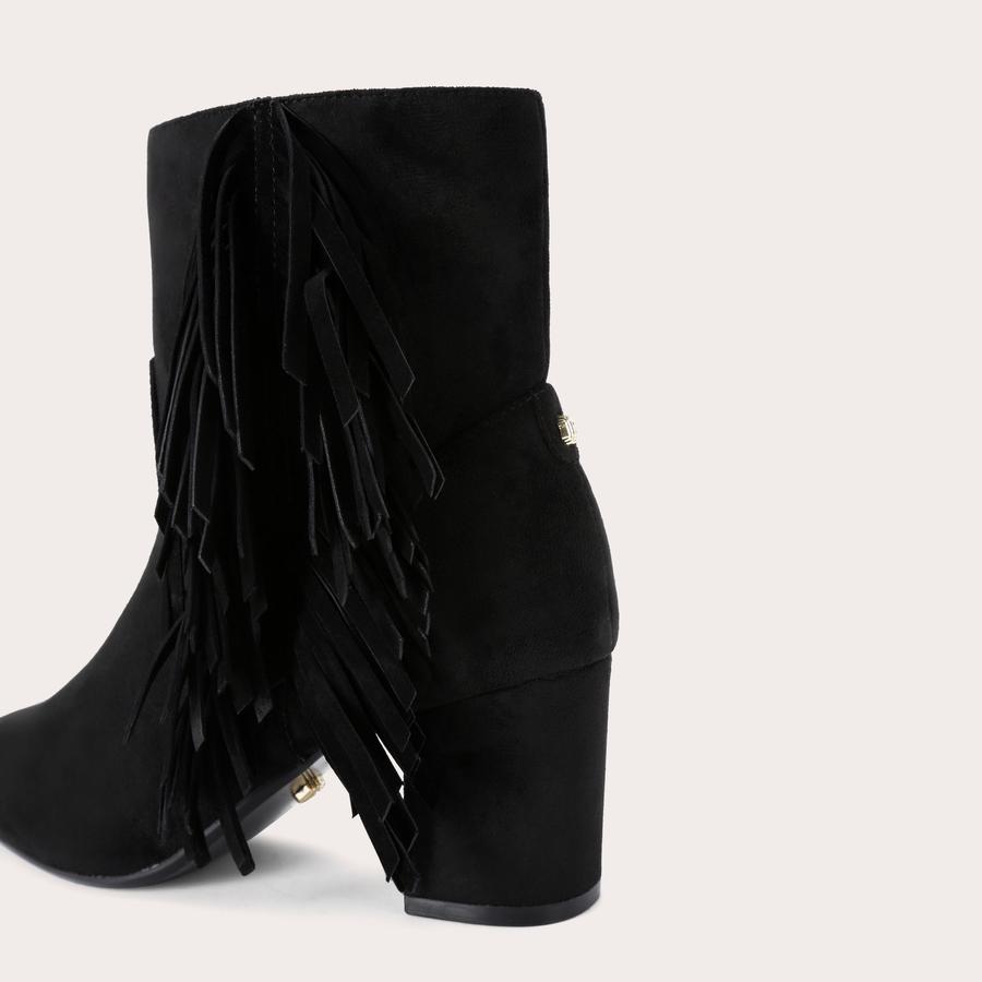 tassel ankle boots Top Sellers Bronx Jukeson tassel western ankle boots in suede oatmilk ASOS