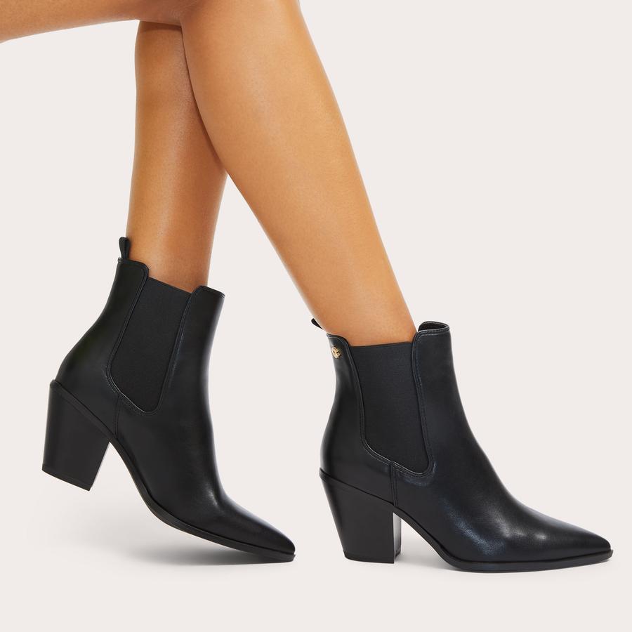 RANCH ANKLE Black Ankle Boot by CARVELA