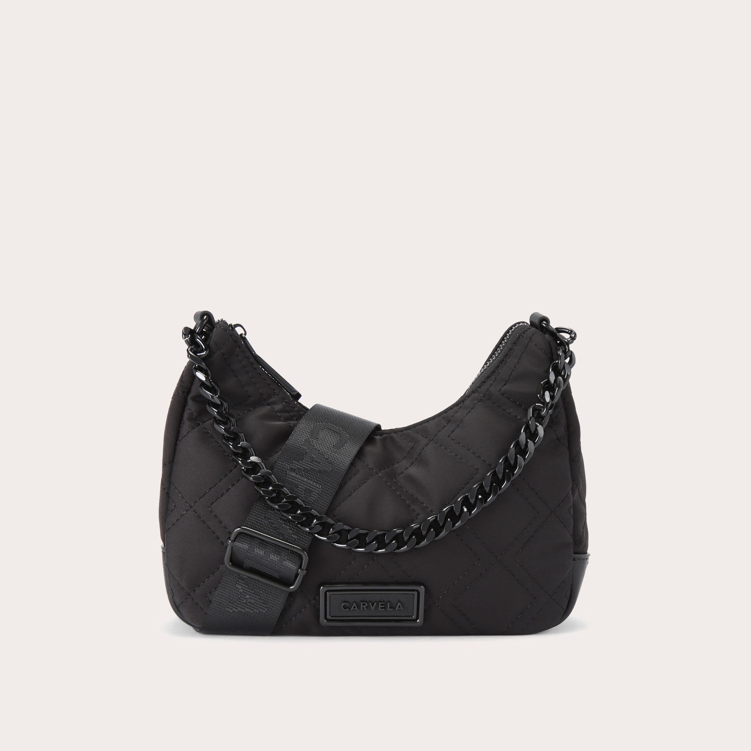 carvela TAYLOR CROSSBODY Black Nylon Cross Body Bag by CARVELA