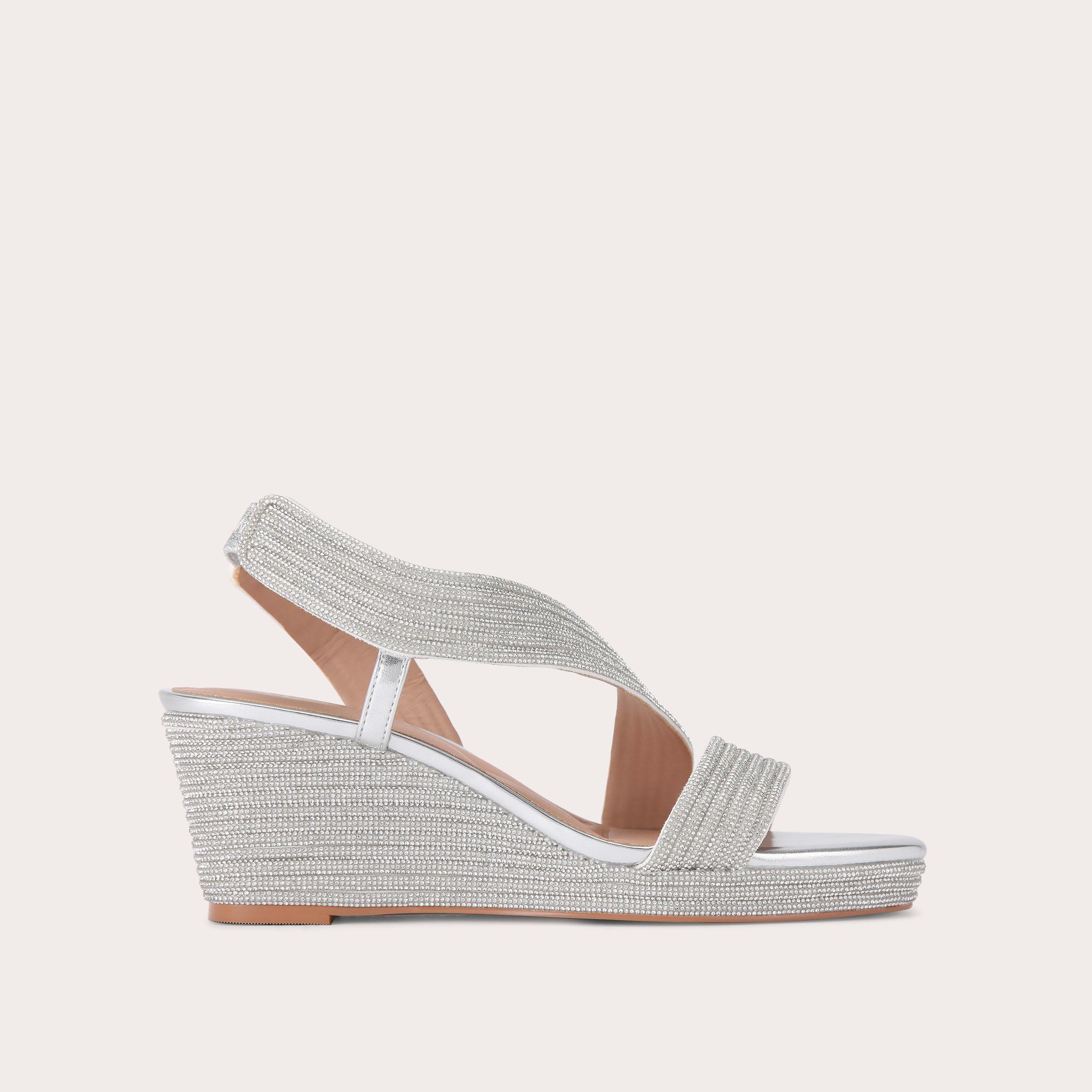 Carvela silver sandals online