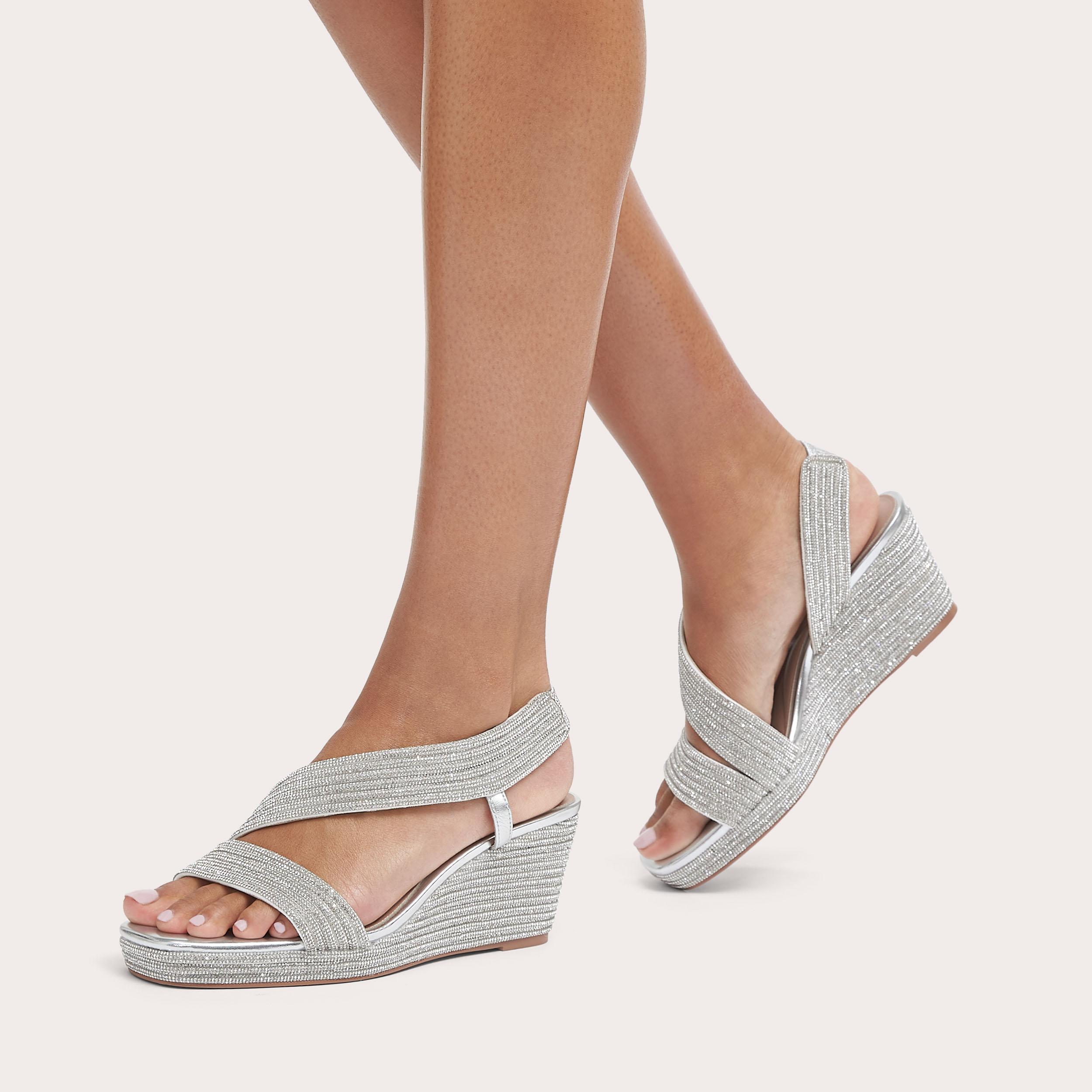 Platform wedge crystal heals /// 7.5 main image 1