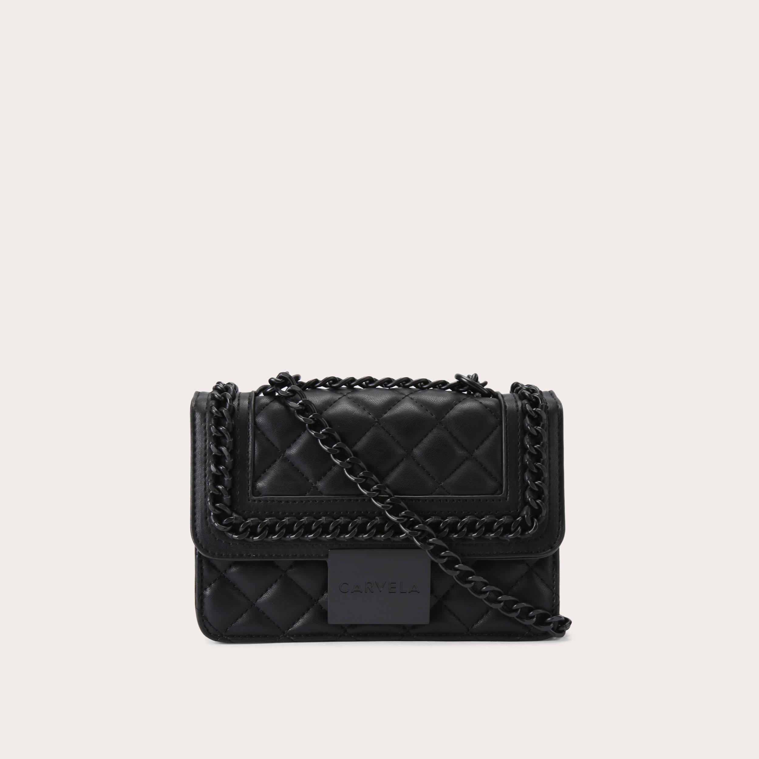 carvela MINI BAILEY DRENCH Black Drench Cross Body Bag by CARVELA