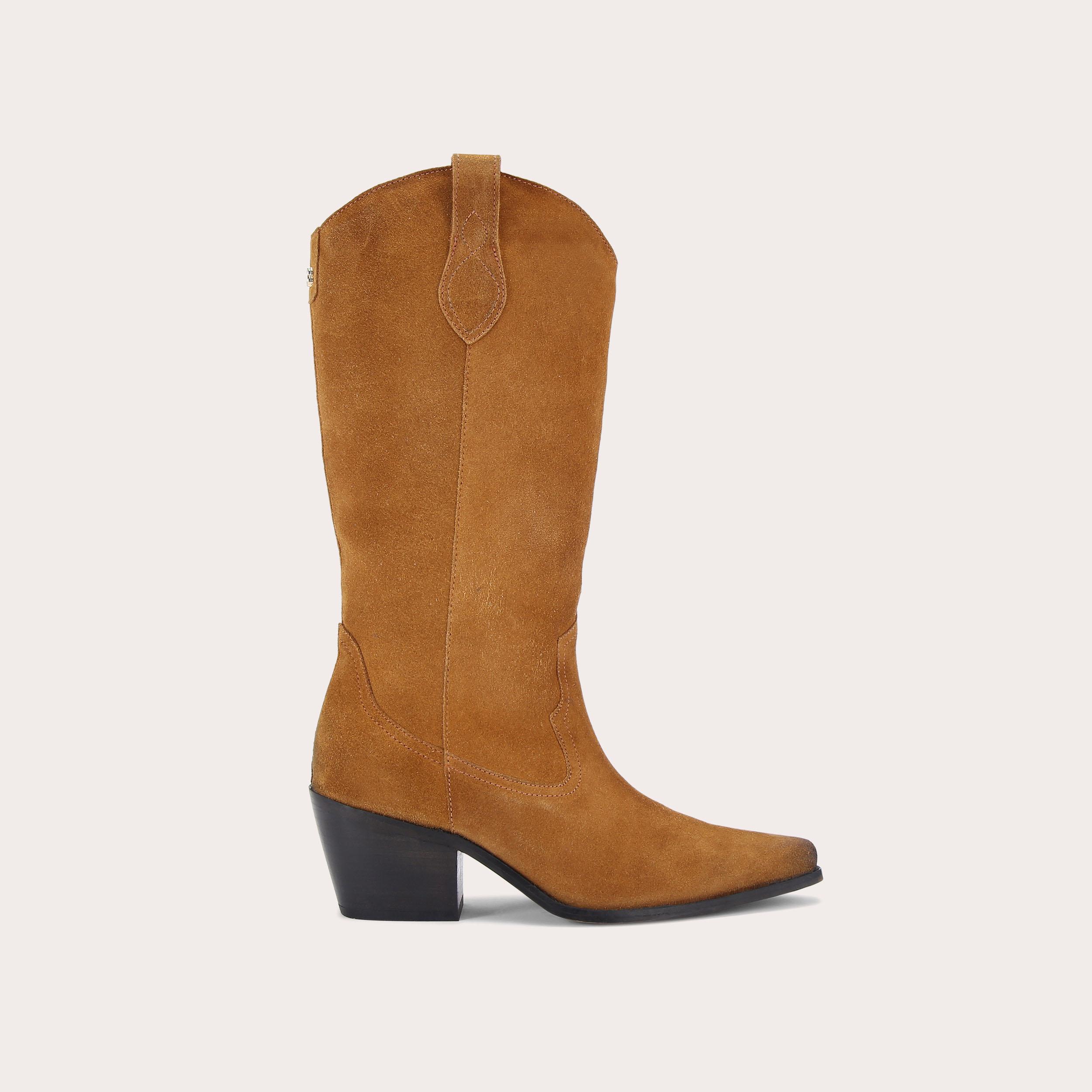 Carvela brown knee high boots hotsell