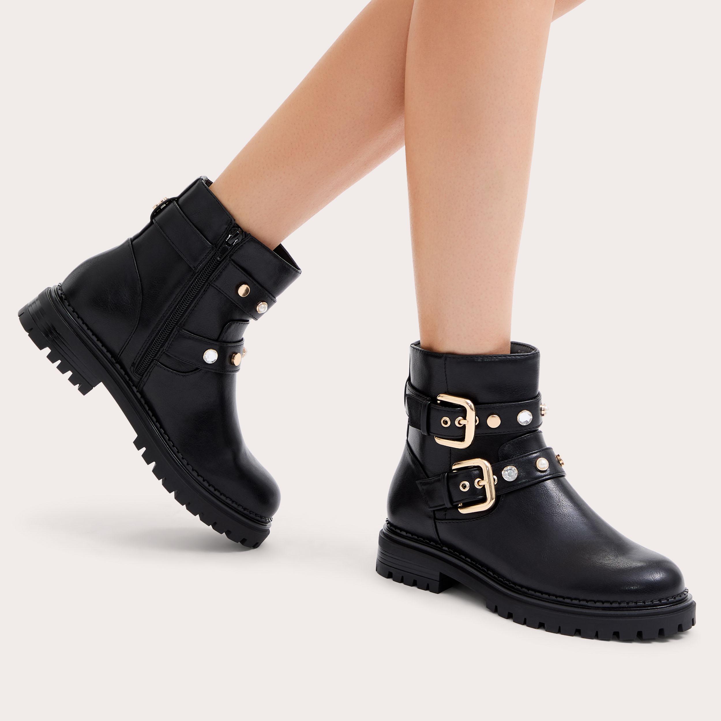 Caution Biker Jewel Boot