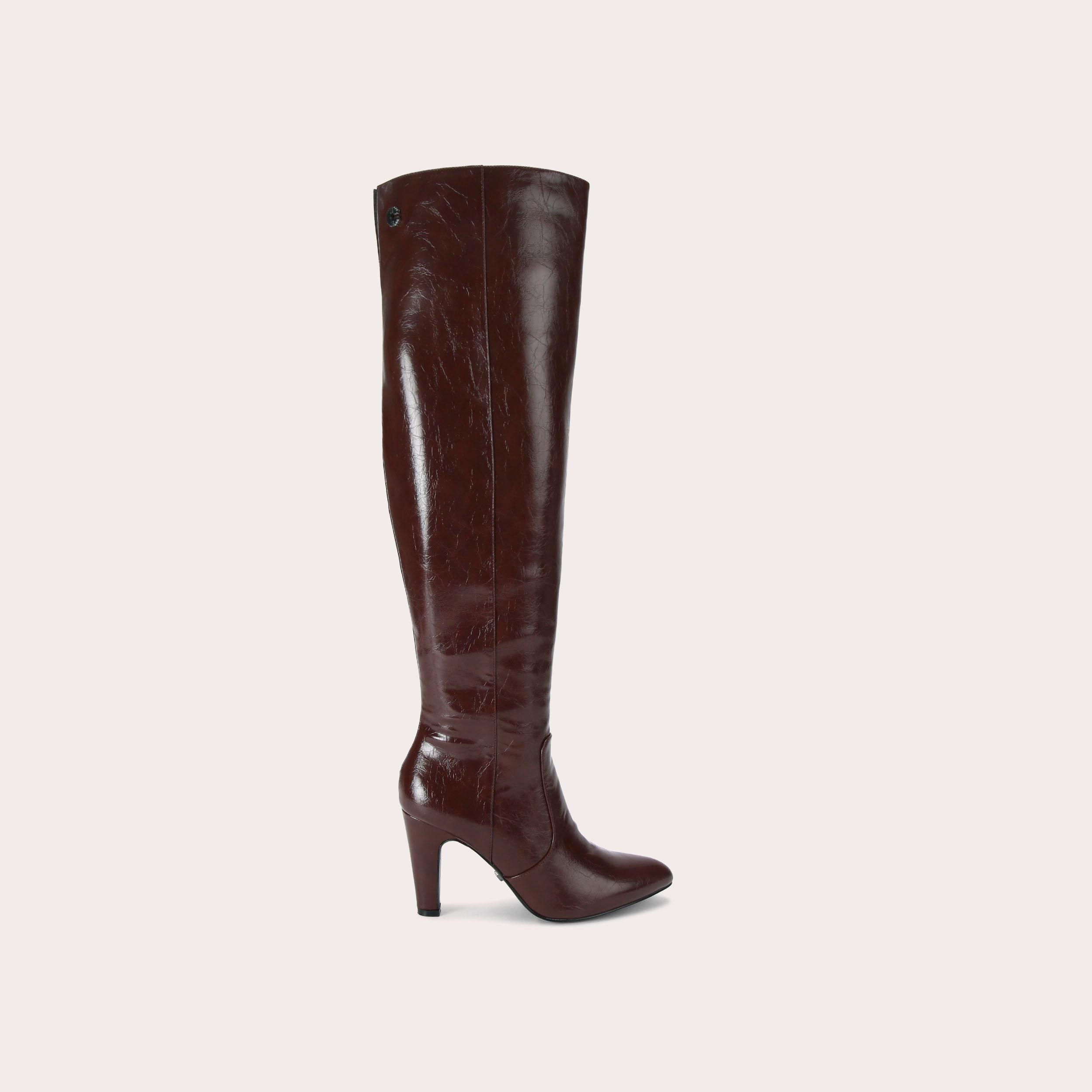 Knee High Boots Leather Suede Women s Boots Carvela