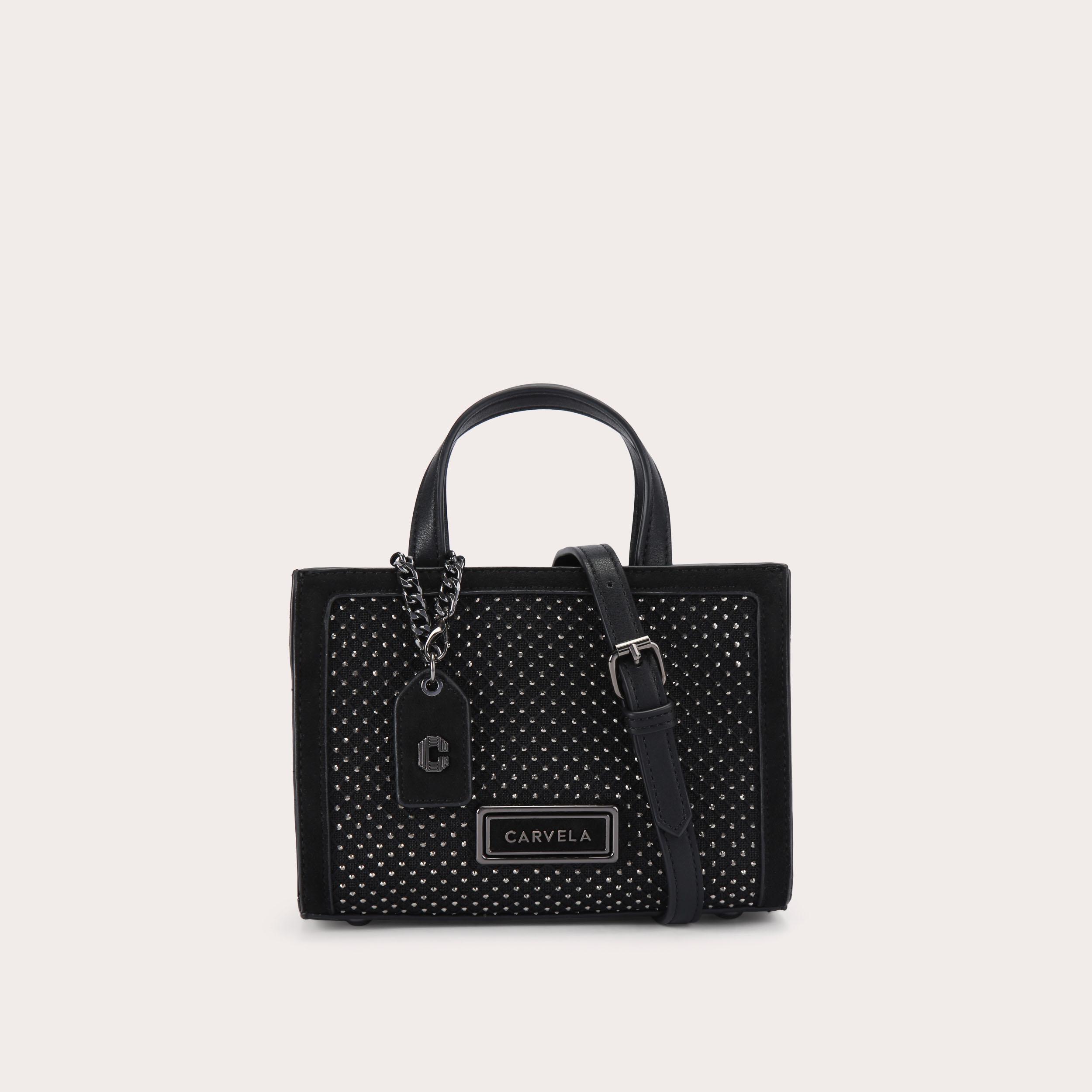 Carvela cross body bag black deals