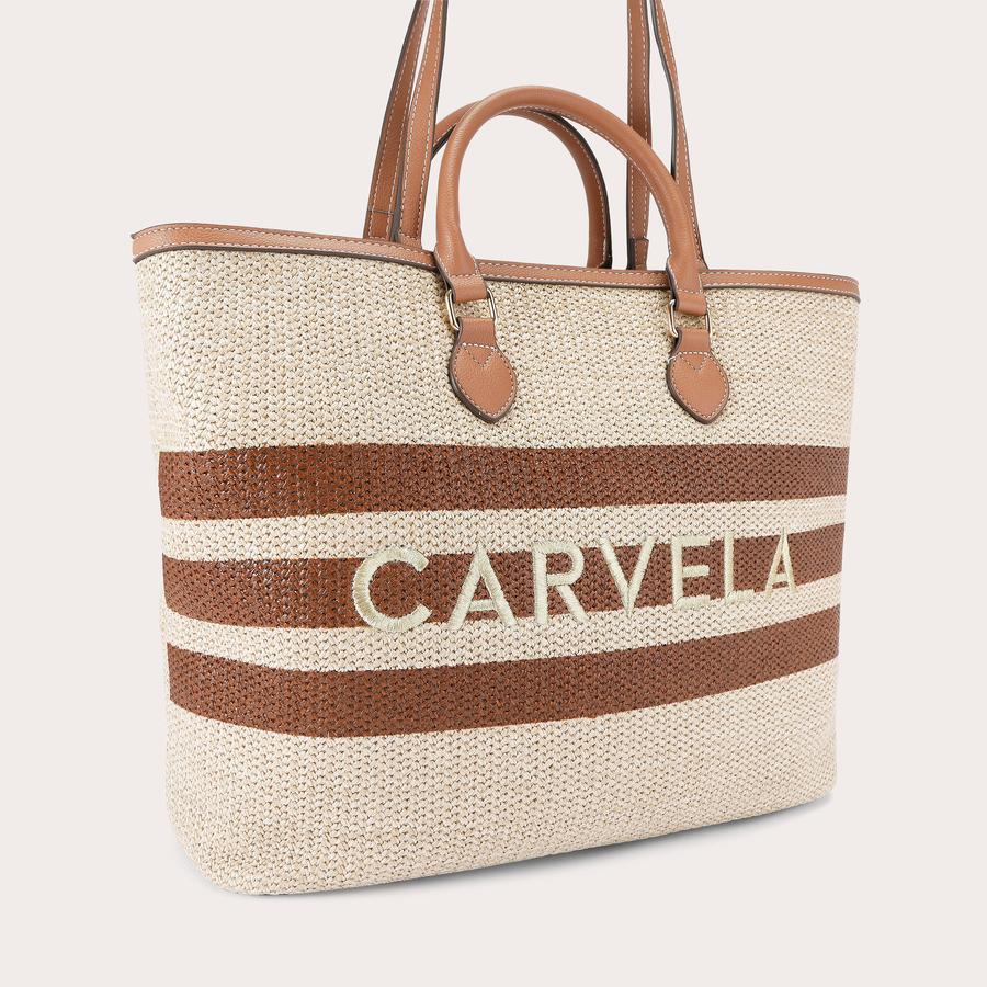 Shopper Bags Carvela Large Tote Bag SORRENTO STRIPE SHOPPER Woven