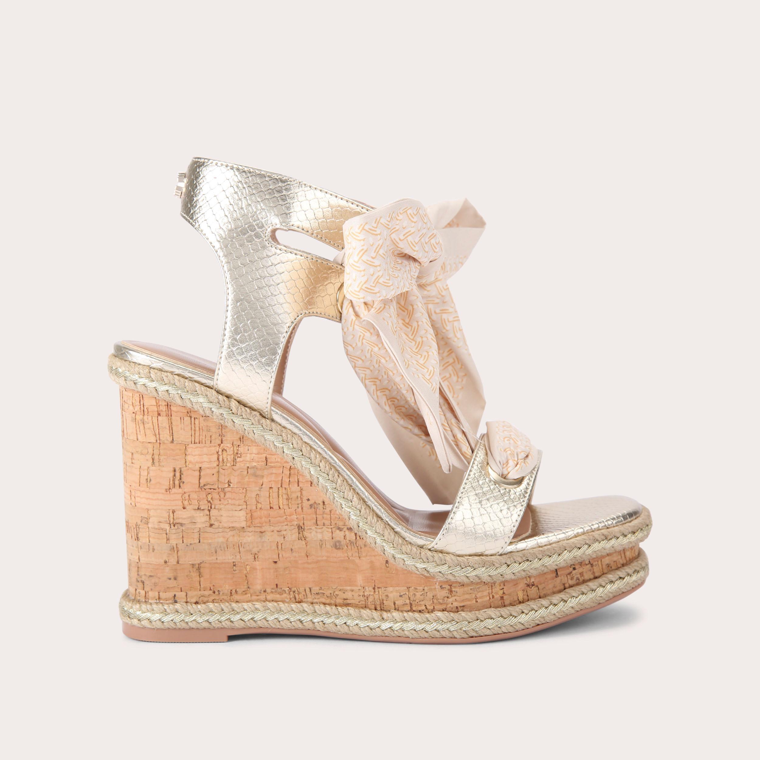 Sorrento Scarf Wedge - metallics