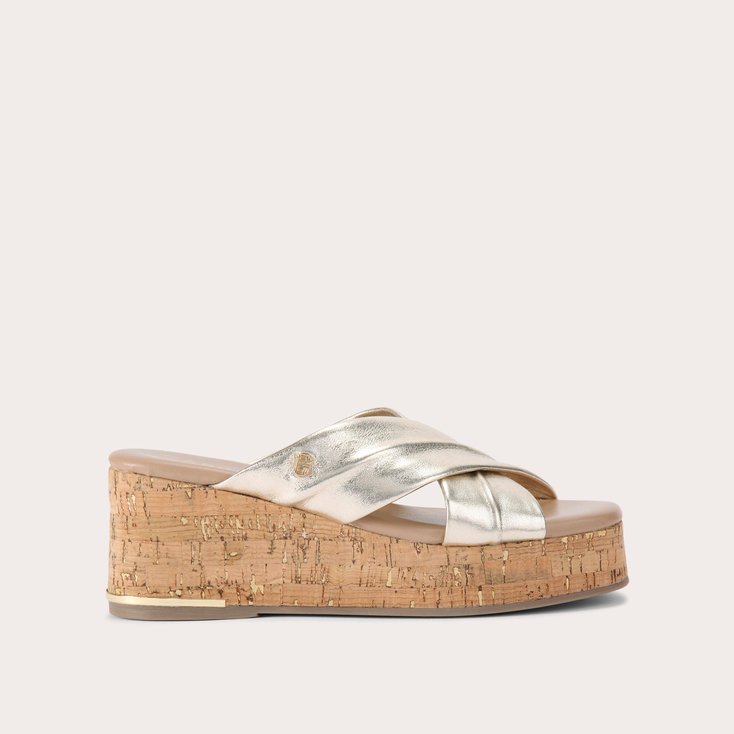 Fresco Cross Wedge - metallics