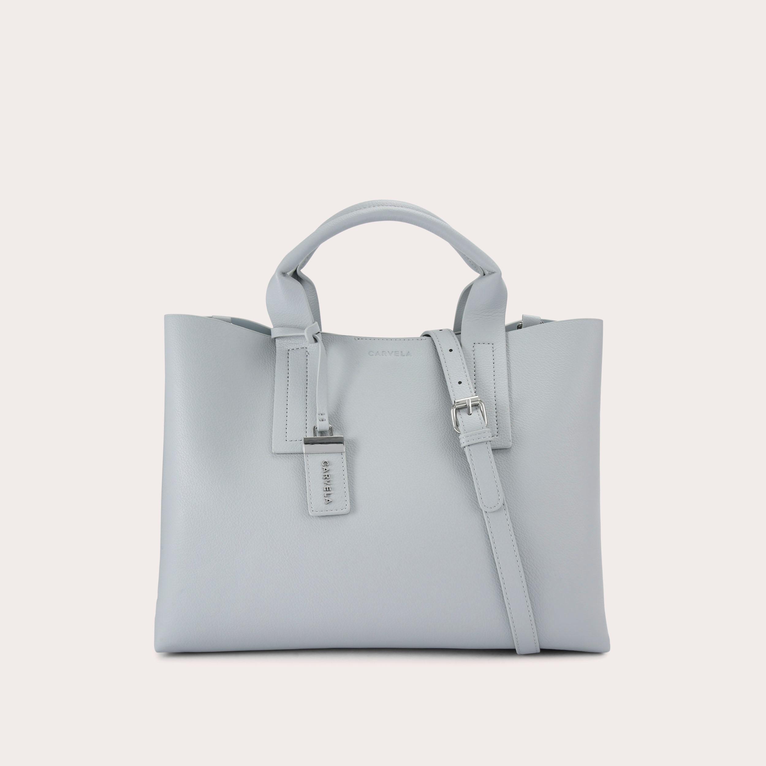 carvela LUNA MIDI TOTE Pale Blue Tote Bag by CARVELA
