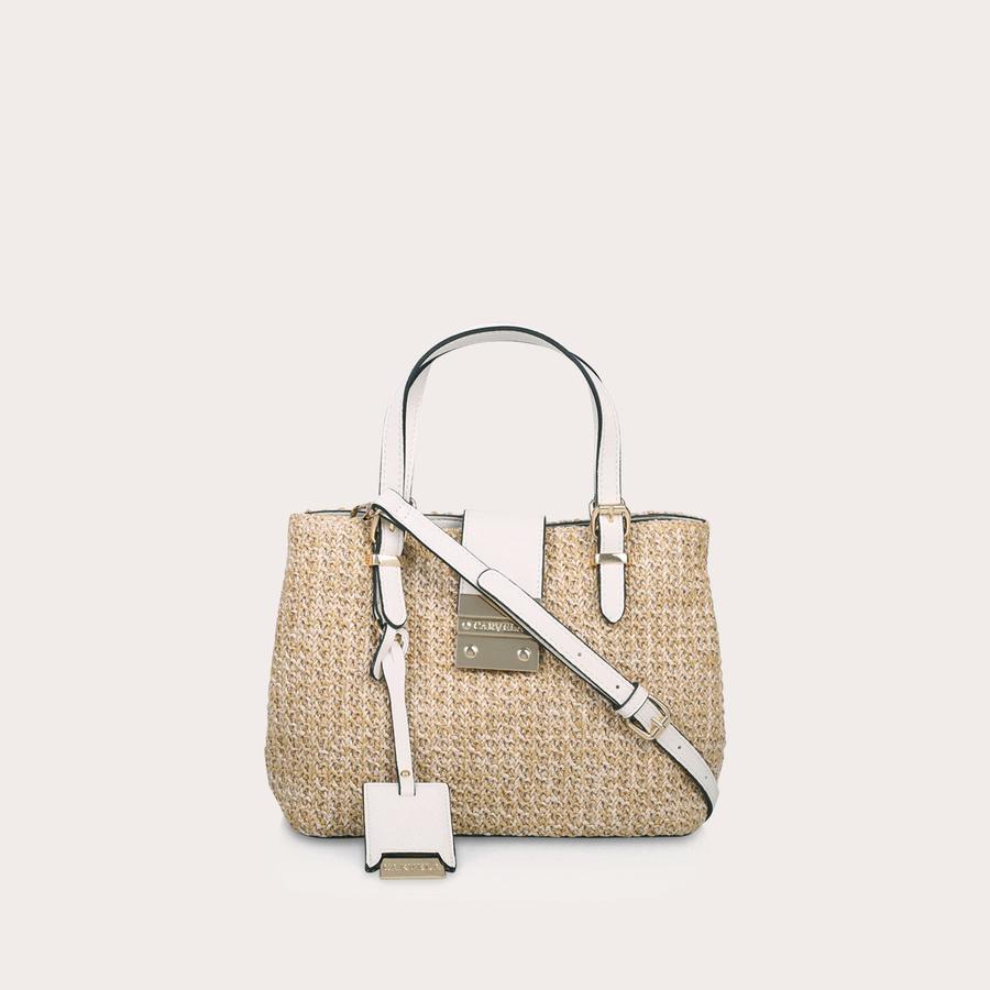 MICRO MANDY Raffia Summer Bag by CARVELA