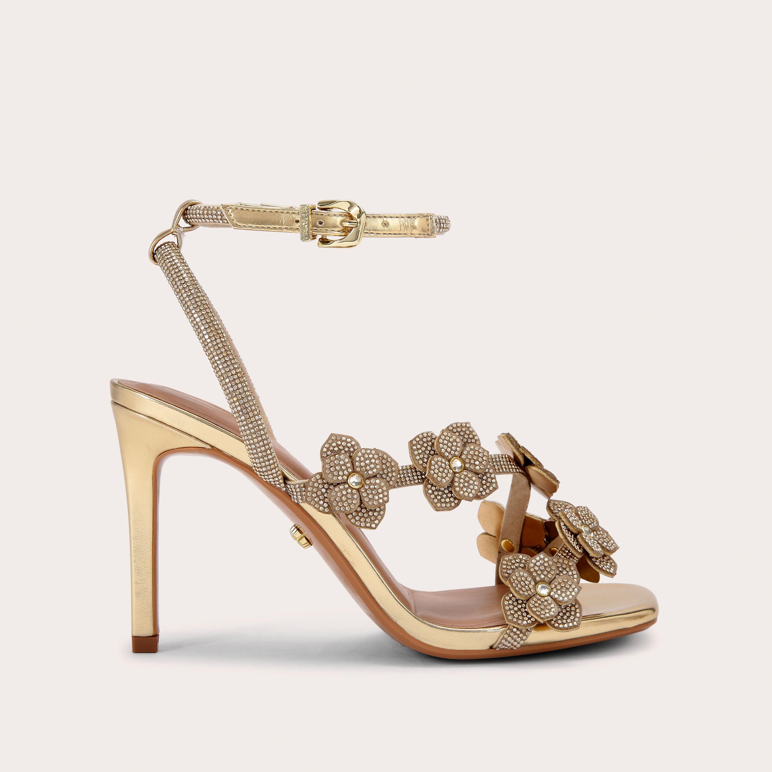 Petalo Heel - metallics