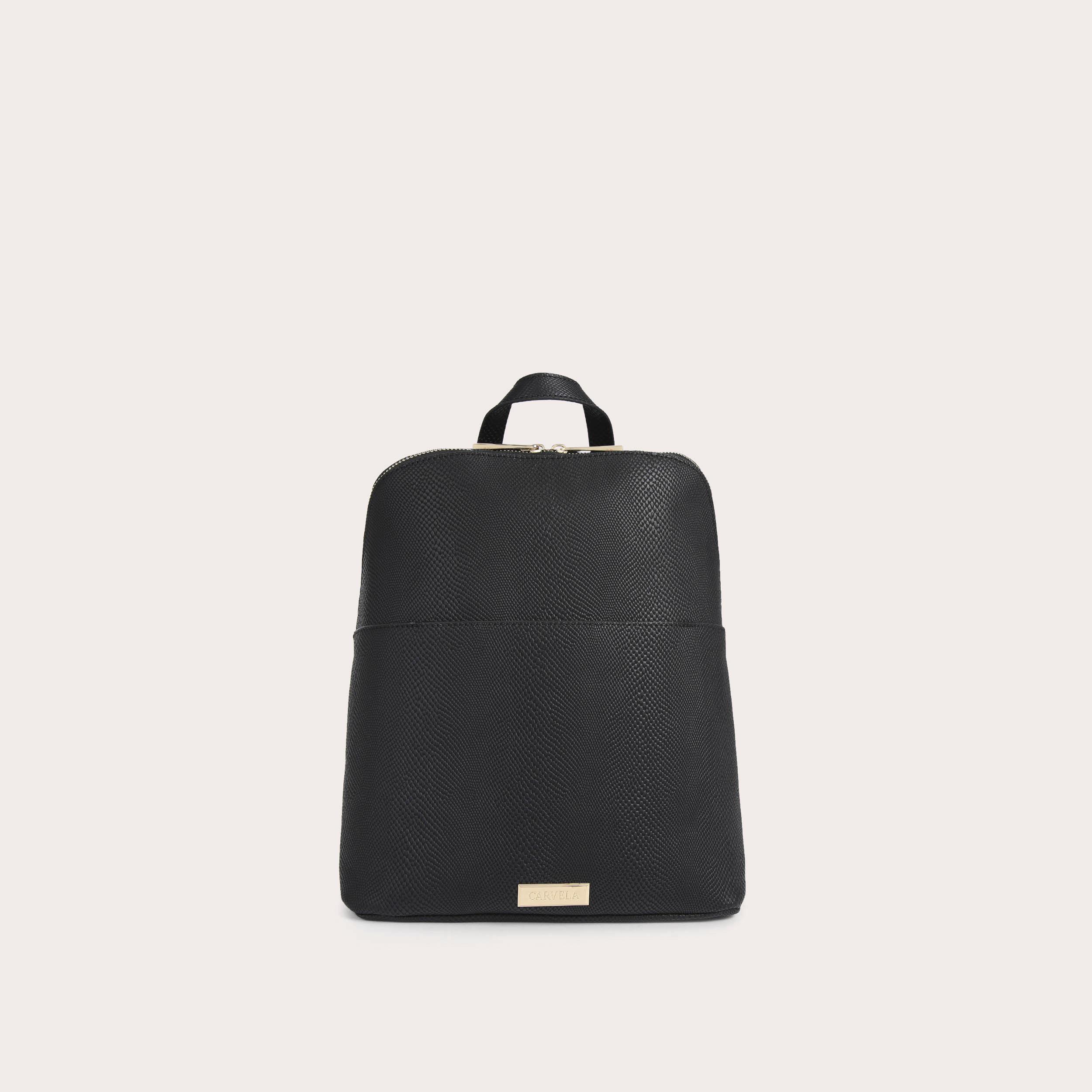 Carvela black backpack sale