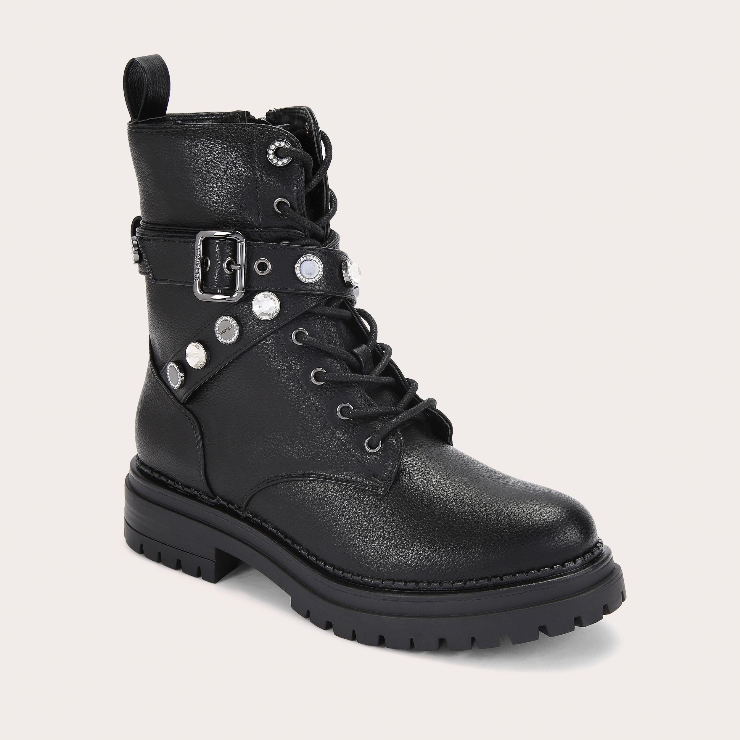 Carvela Weekend Carvela Ship Boots IGNITE STRAP Black Leather