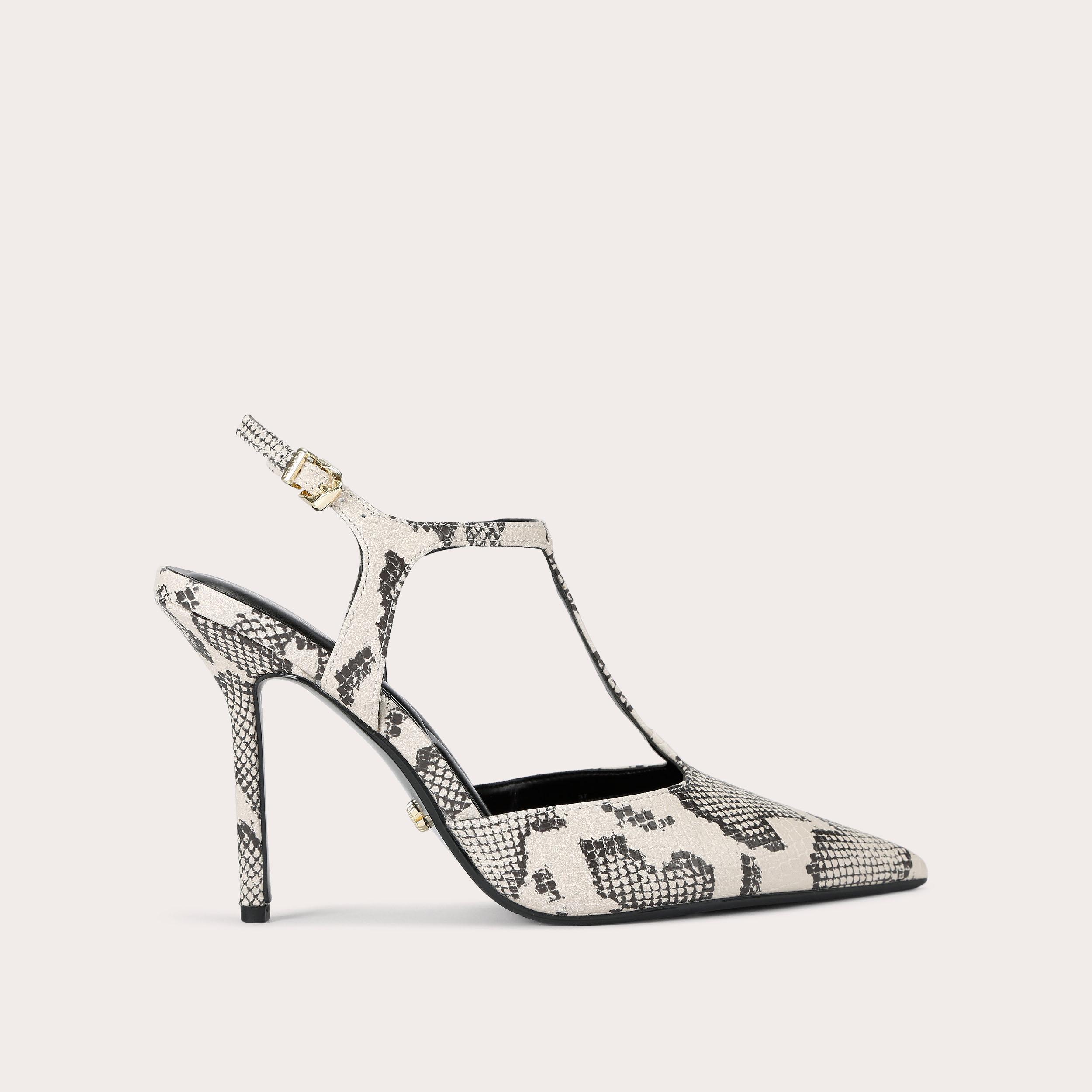 PARADE COURT Snake Print Court Heel by CARVELA