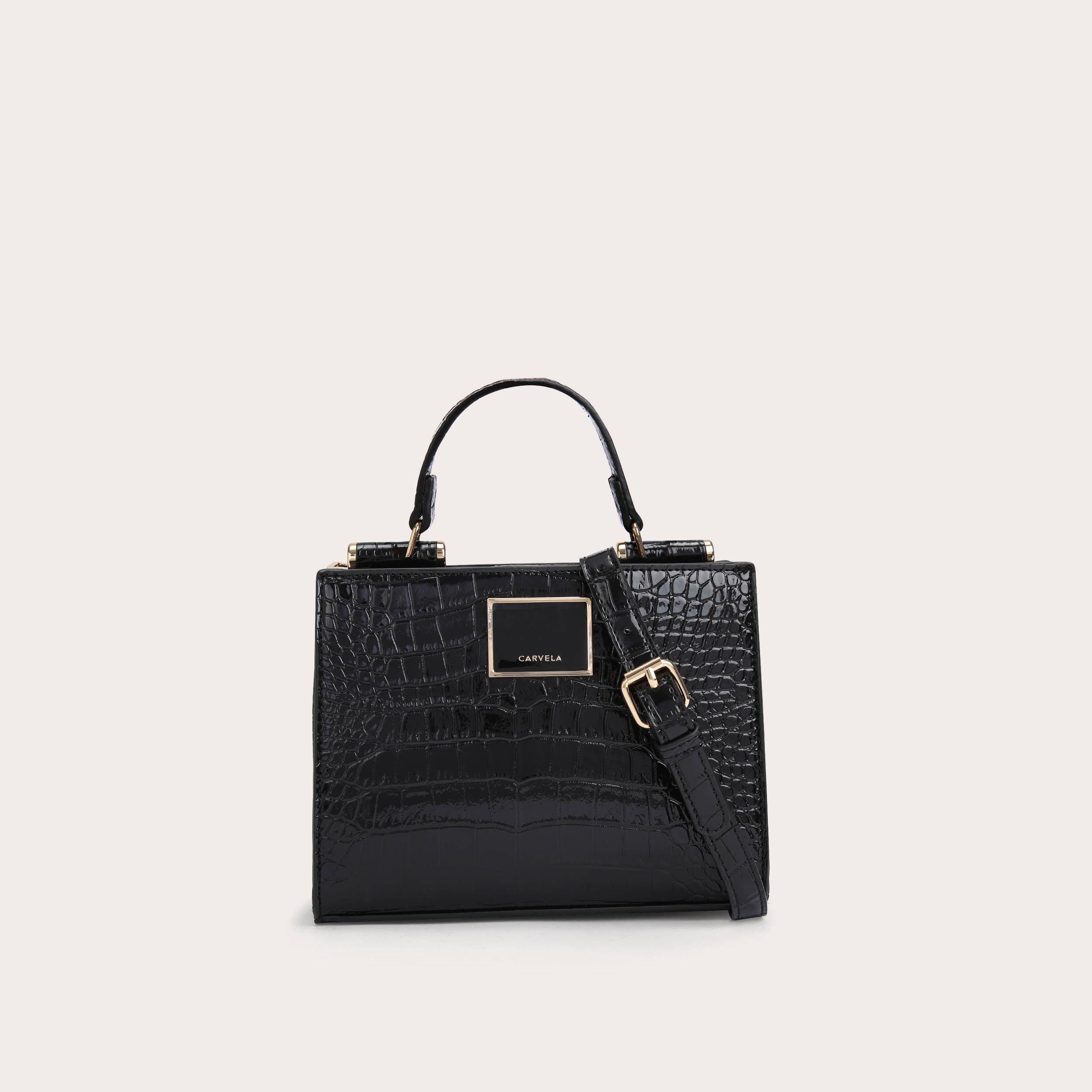 Carvela structured sale tote bag