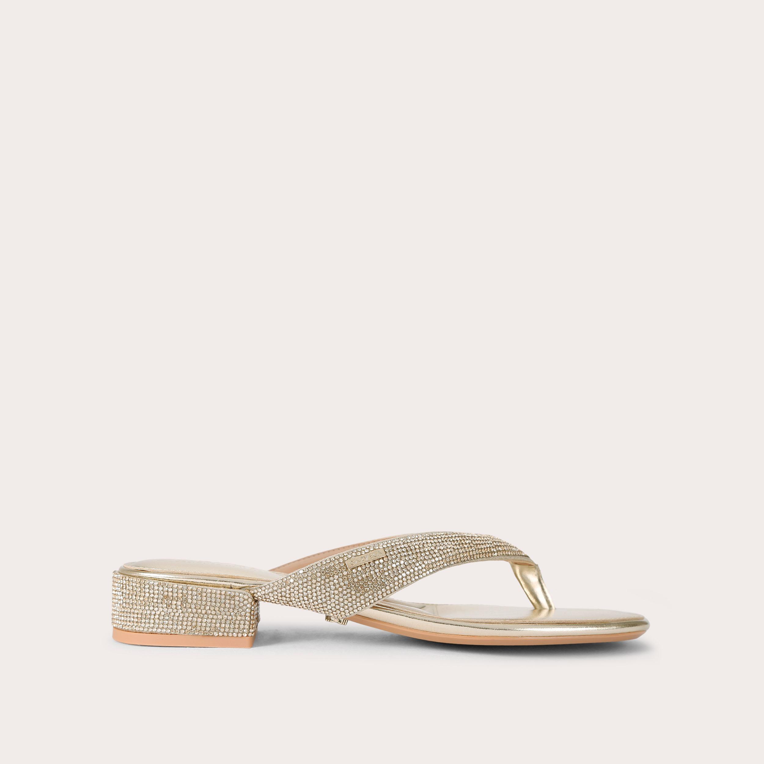 Portici Heel - metallics