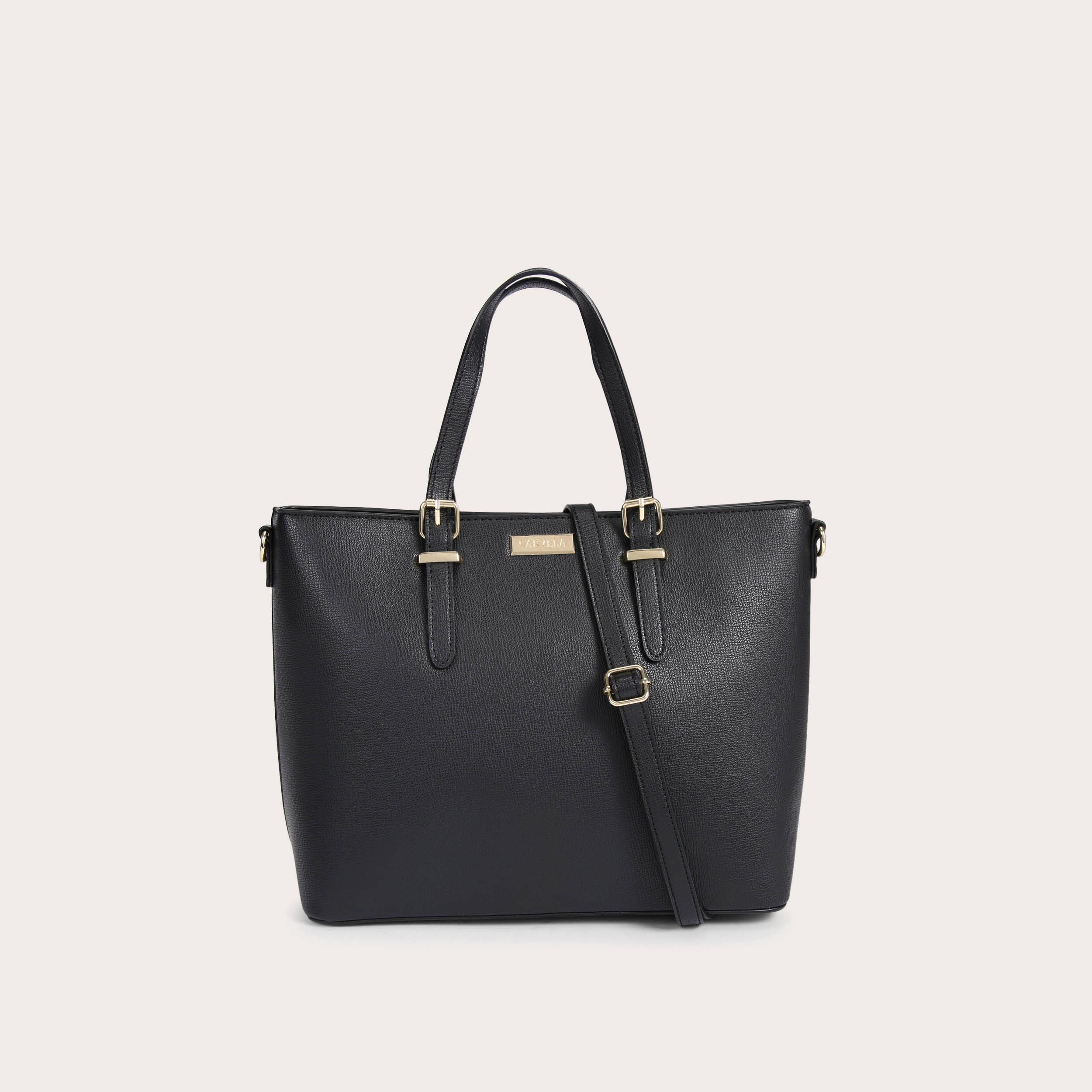 Carvela black sales handbag