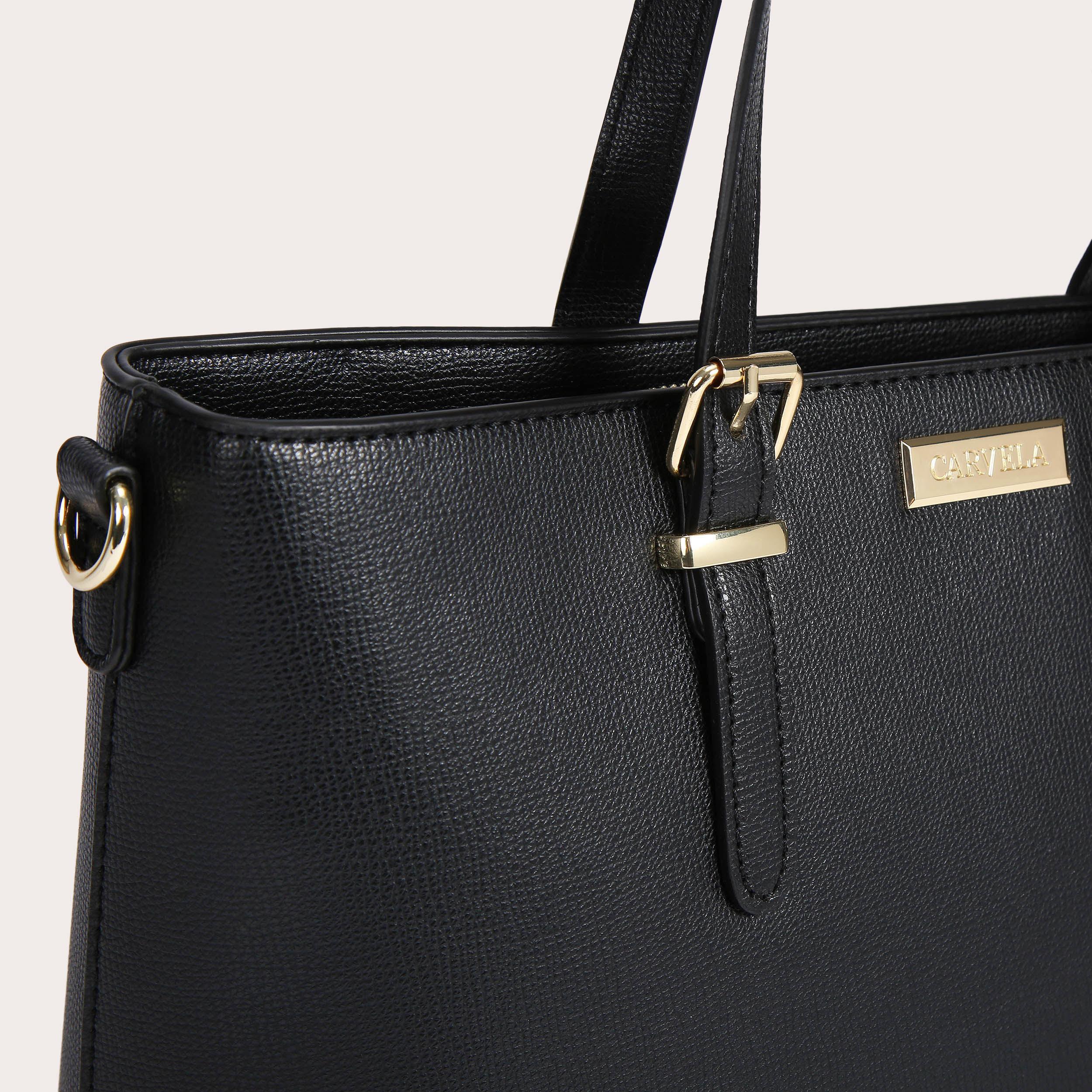 Carvela mini hex buckle tote deals