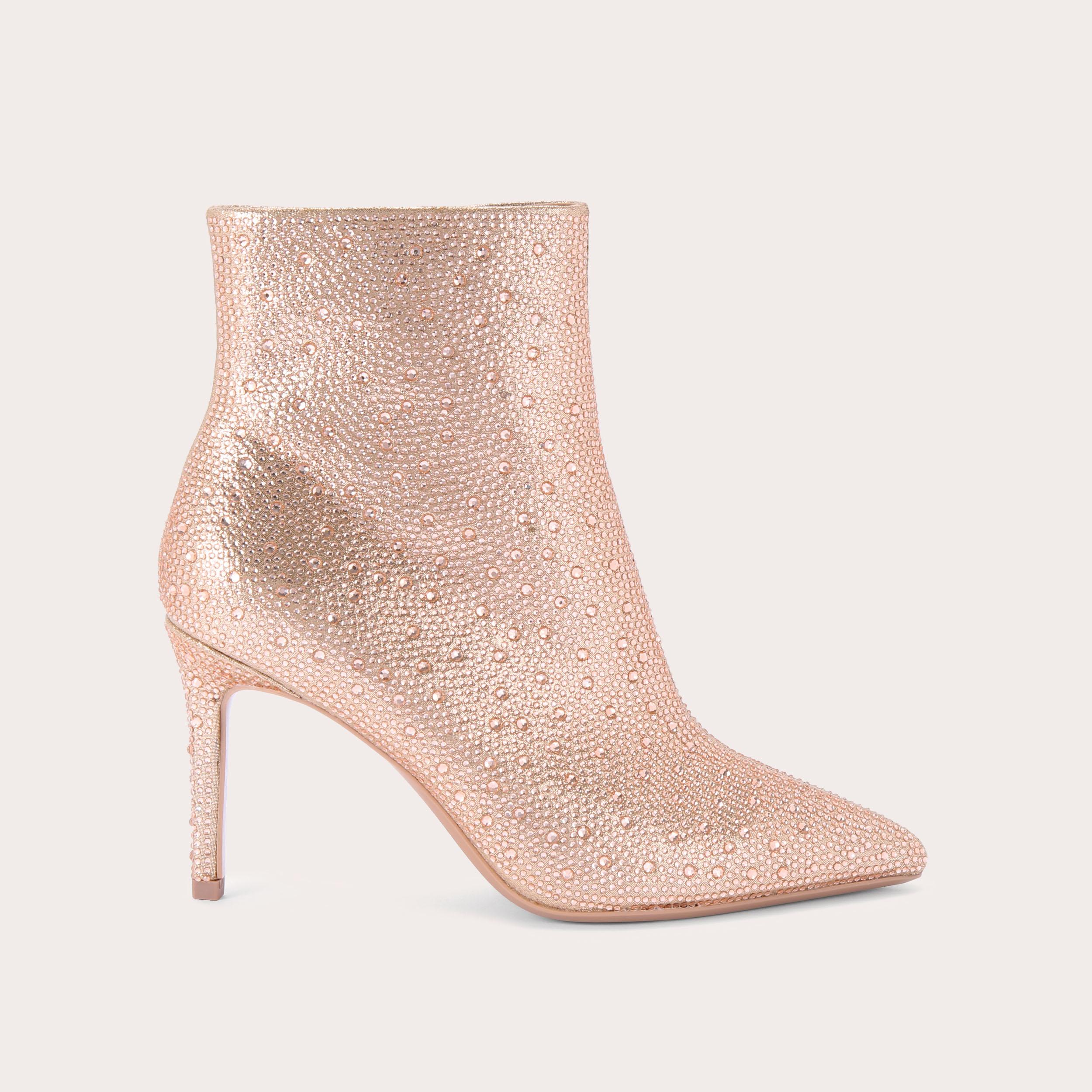 Rose colored hotsell ankle boots