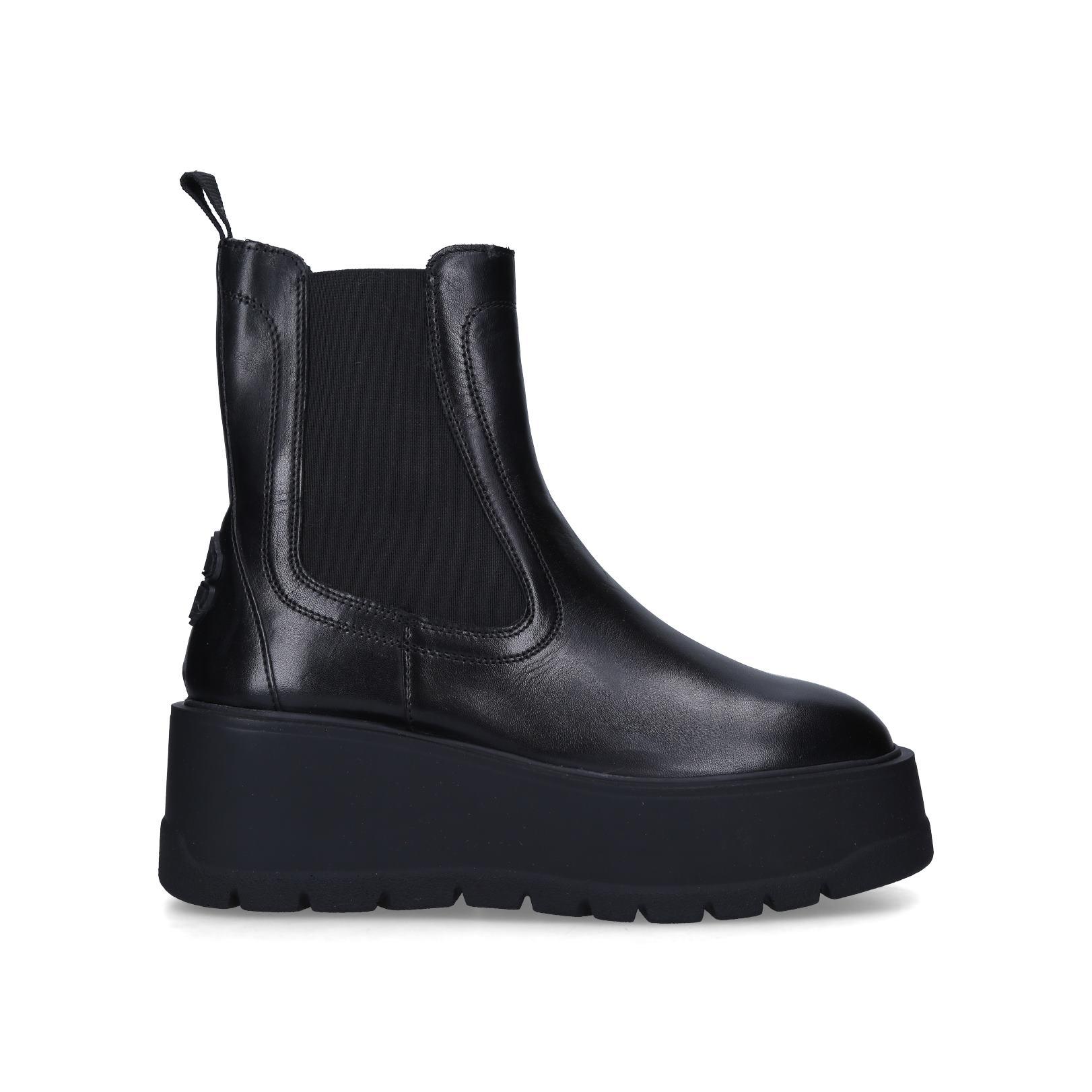 Carvela Womens Black Leather Ankle Boots Sale Leader