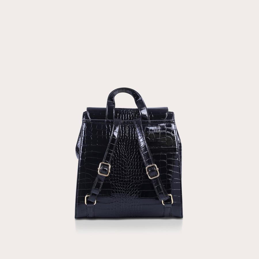 Carvela black backpack online