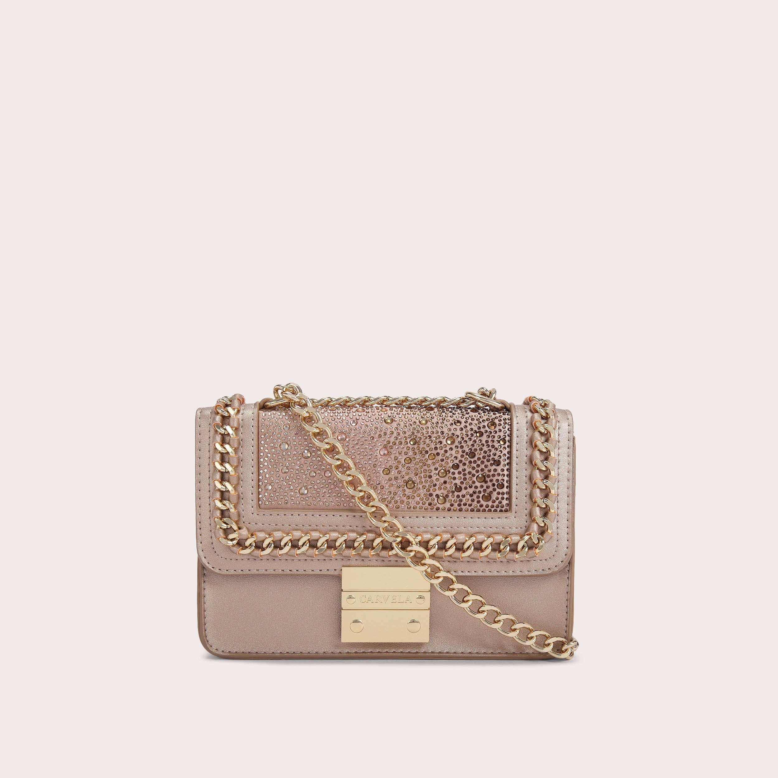 MINI BAILEY X BODY Bronze Jewel Cross Body Bag by CARVELA