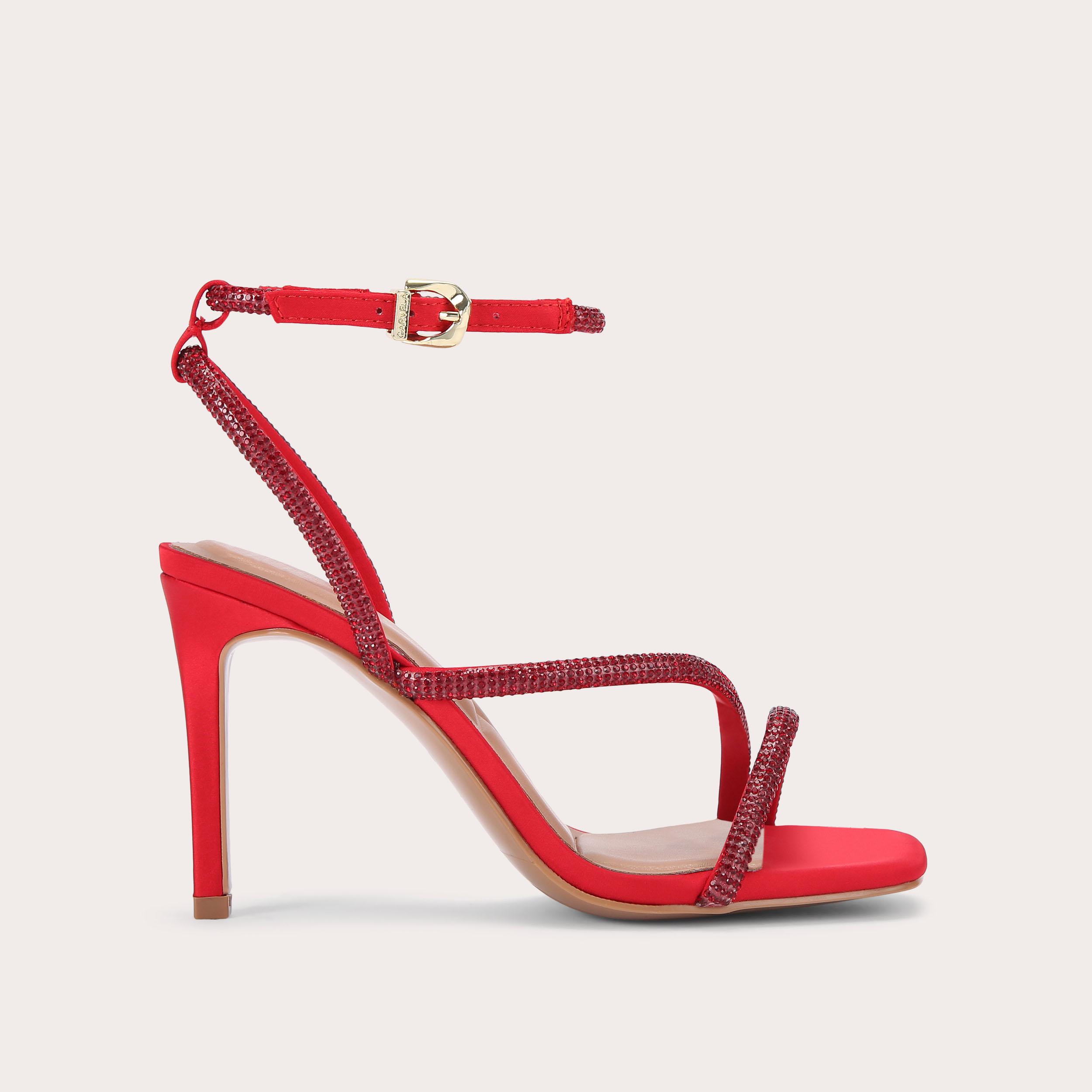 Carvela red ankle boots online