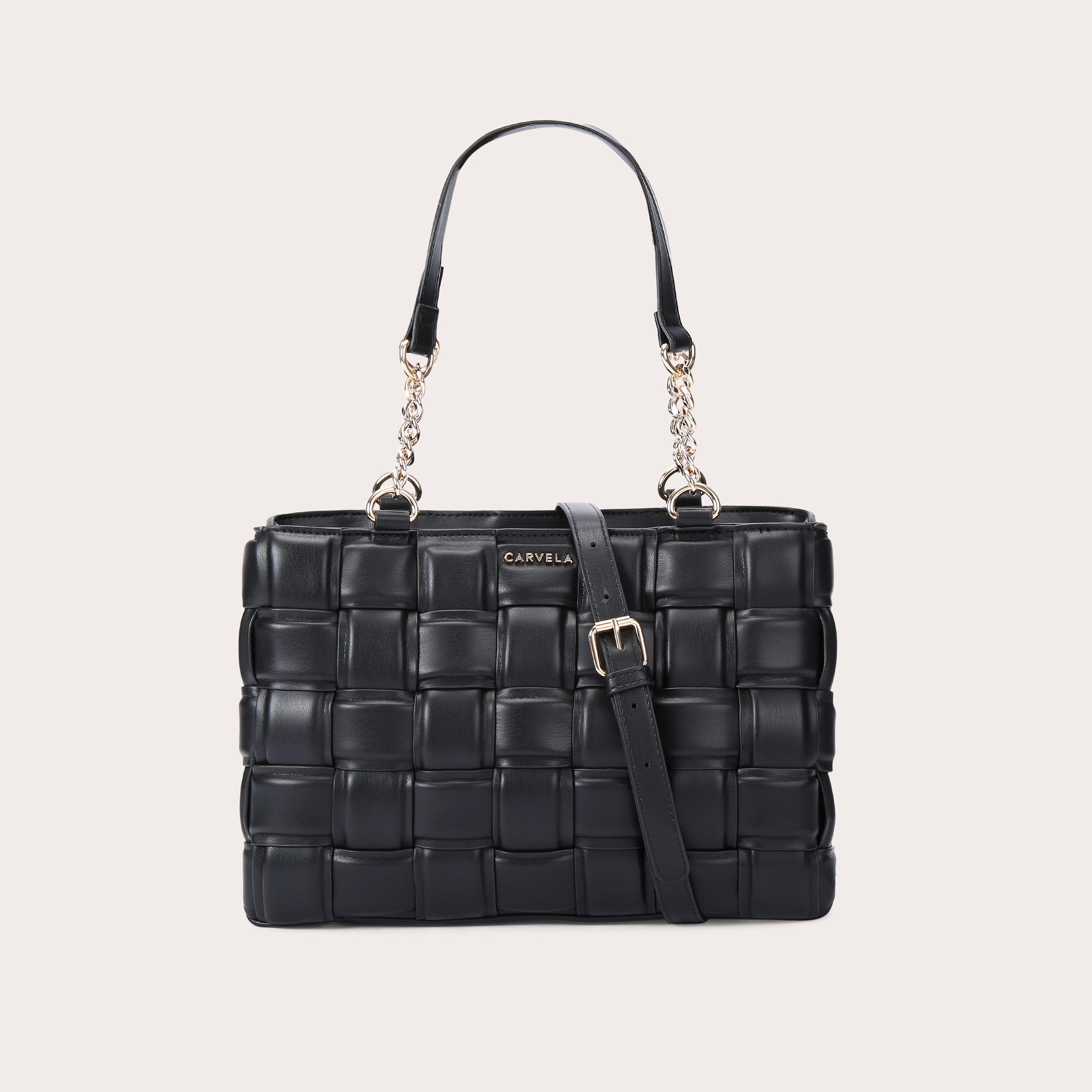 Carvela black tote discount bag