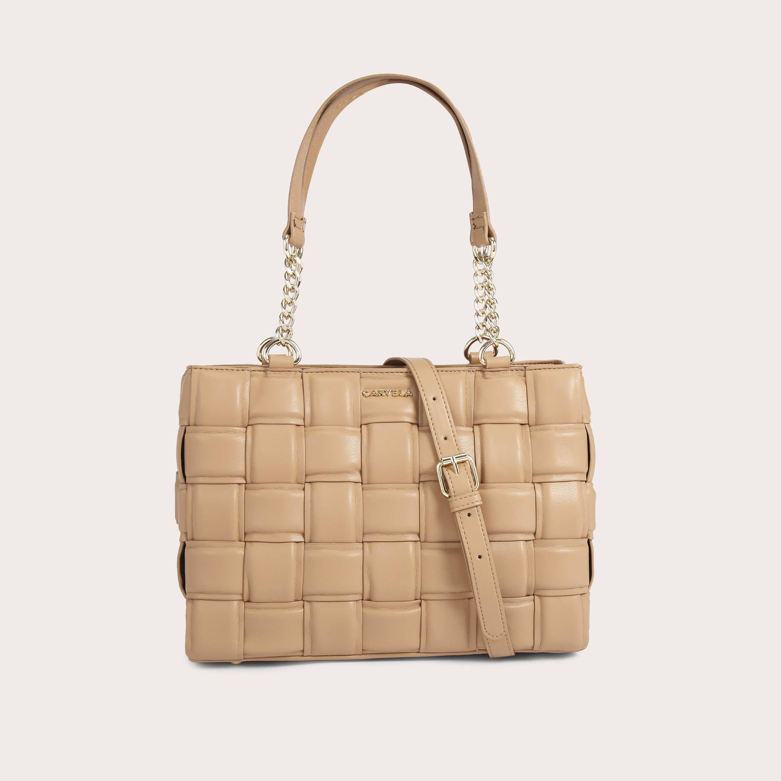 Carvela tan tote outlet bag