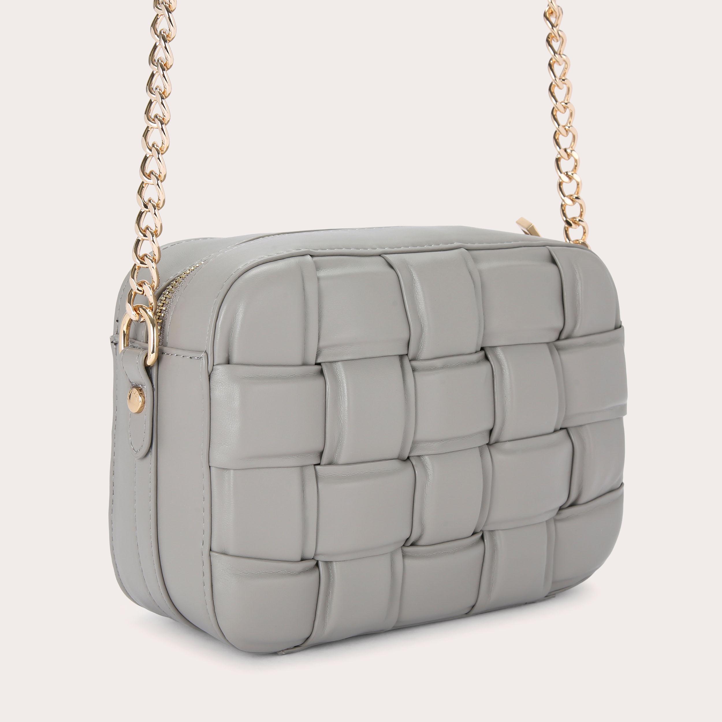 LEXI 2 X BODY Grey Cross Body Bag by CARVELA