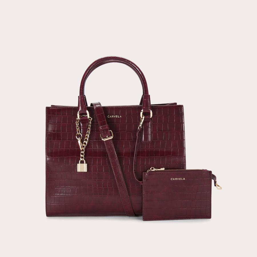 Carvela red bag hotsell