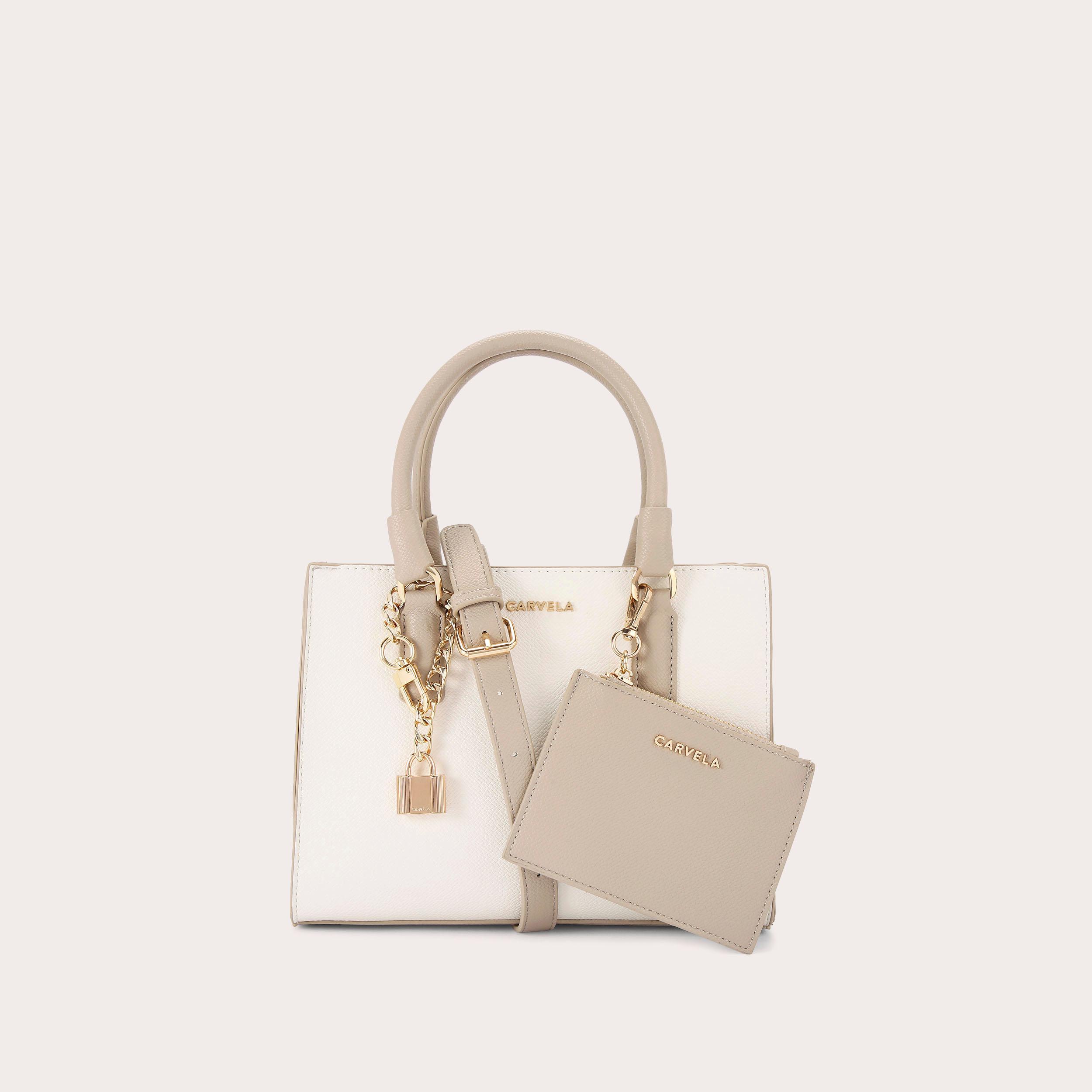 Carvela structured best sale tote bag