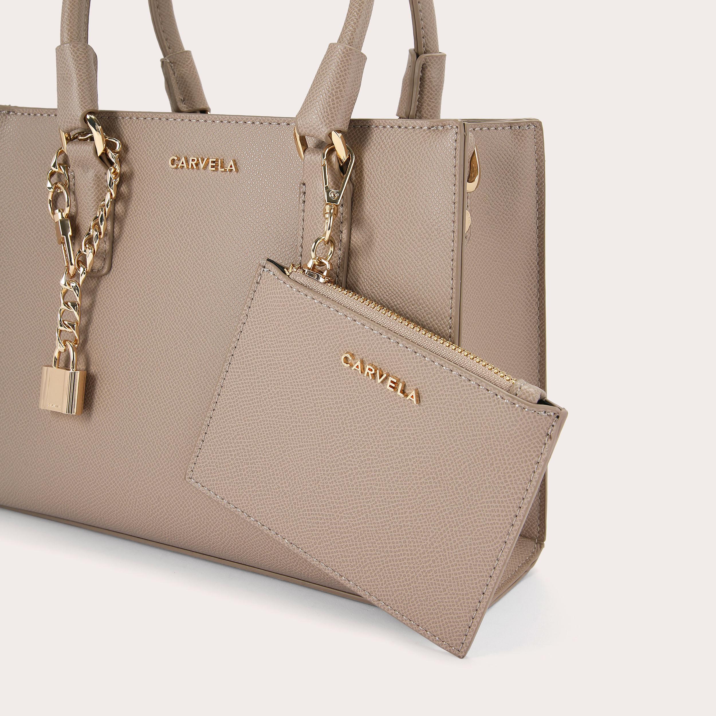 Carvela taupe bag new arrivals