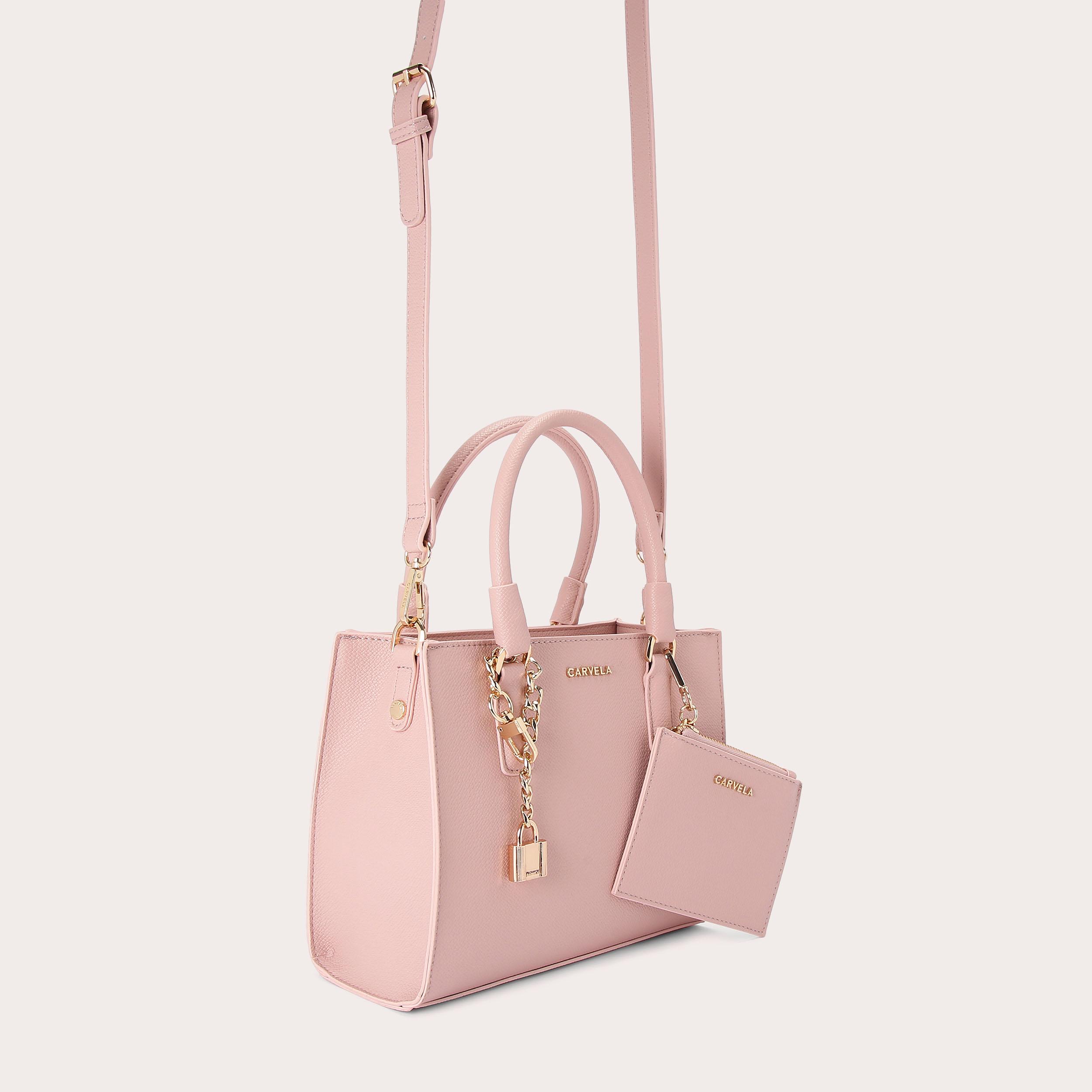 Carvela rosie metal online handle bag