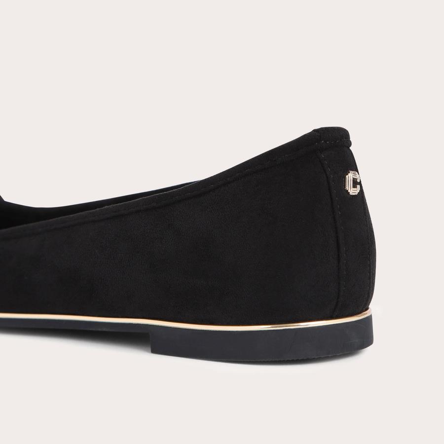 Carvela flat black shoes hot sale