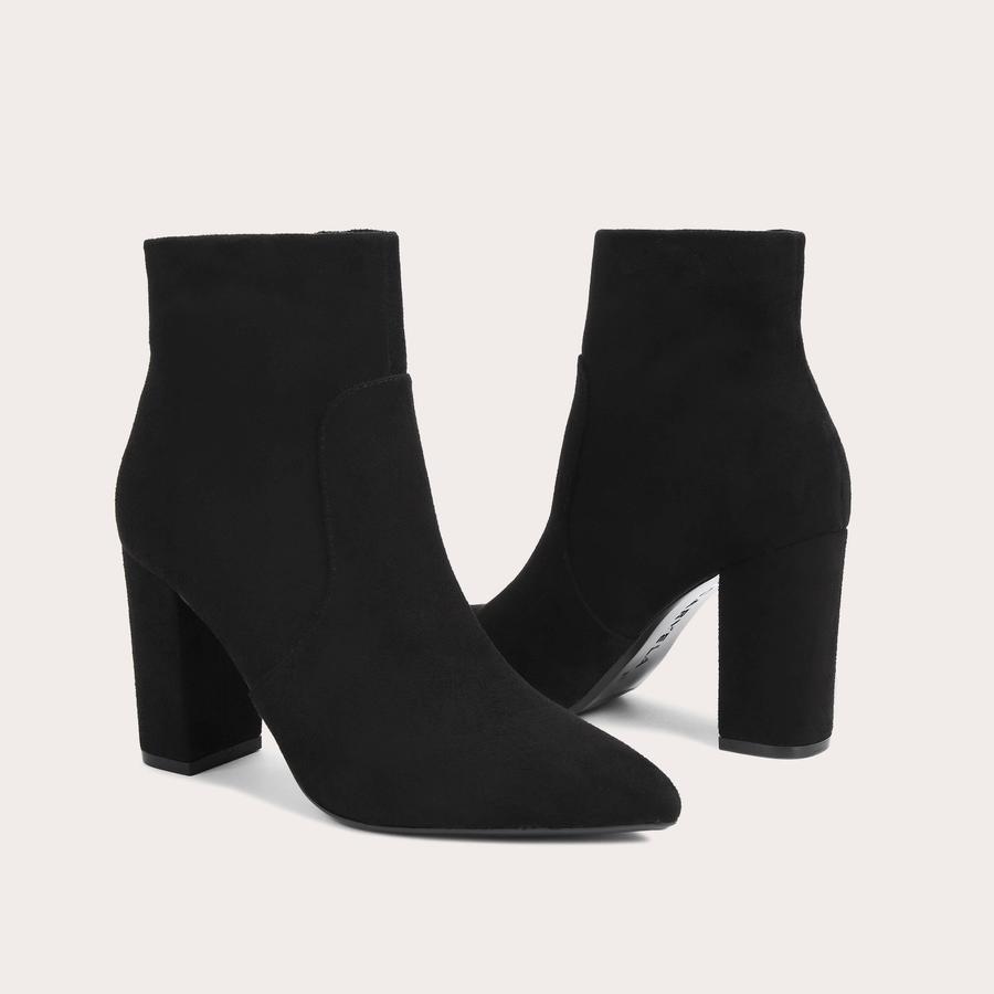 SHONE ANKLE BOOT Black Block Heel Boot by CARVELA