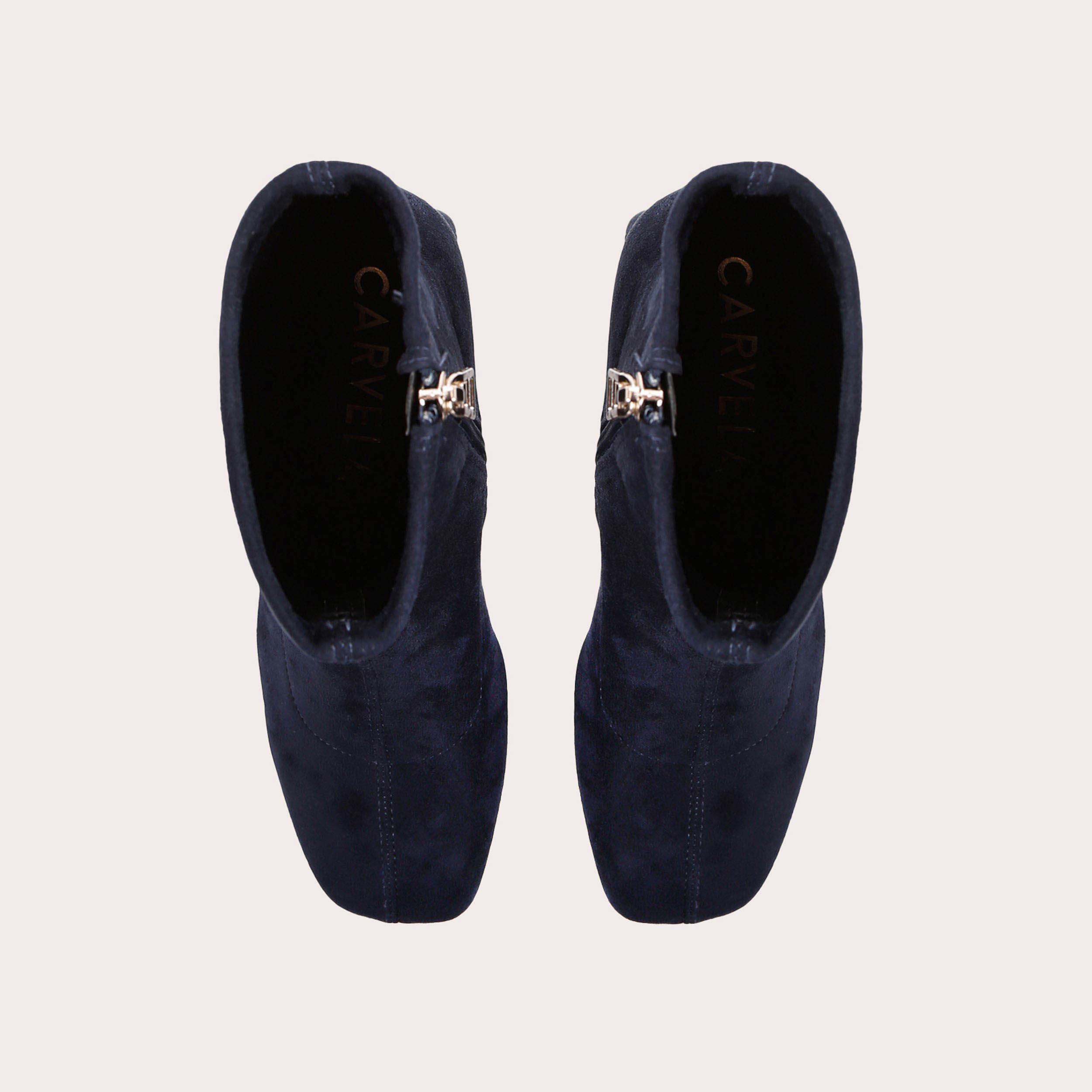 Carvela navy sale ankle boots