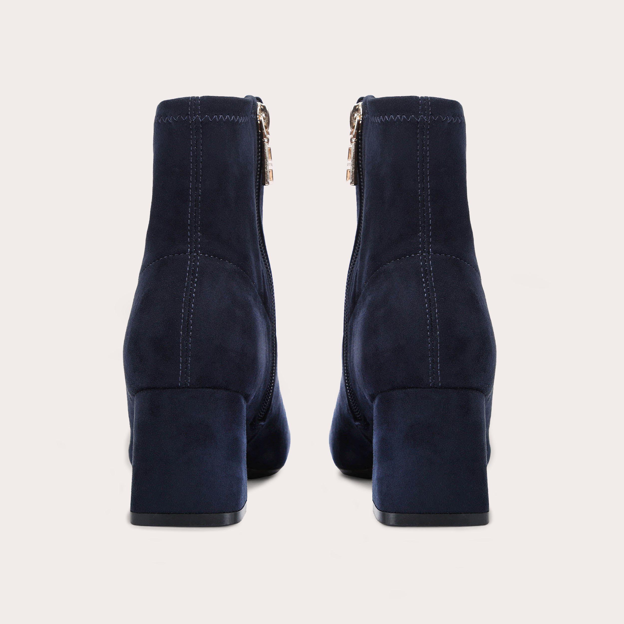 Carvela navy cheap ankle boots