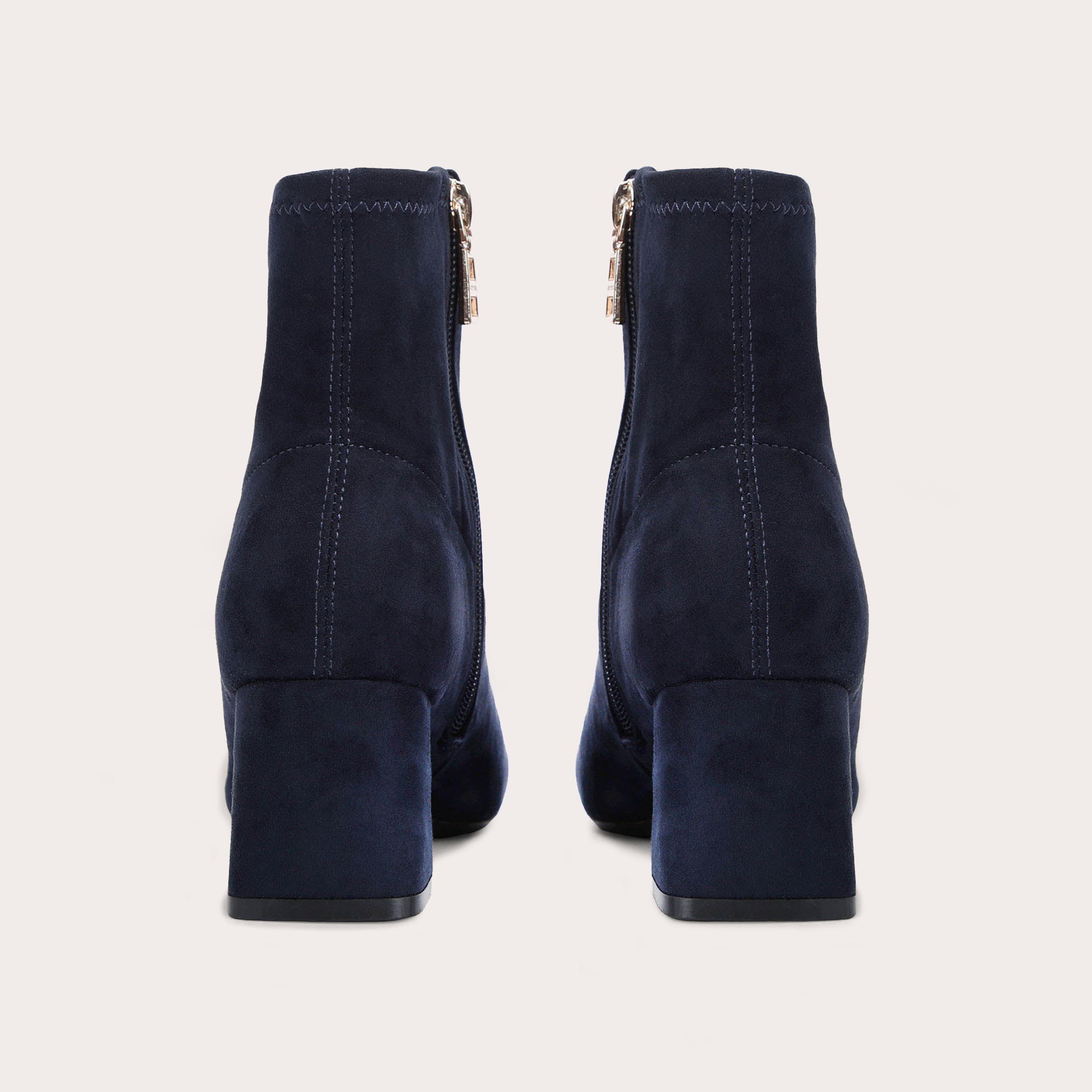 carvela navy ankle boots