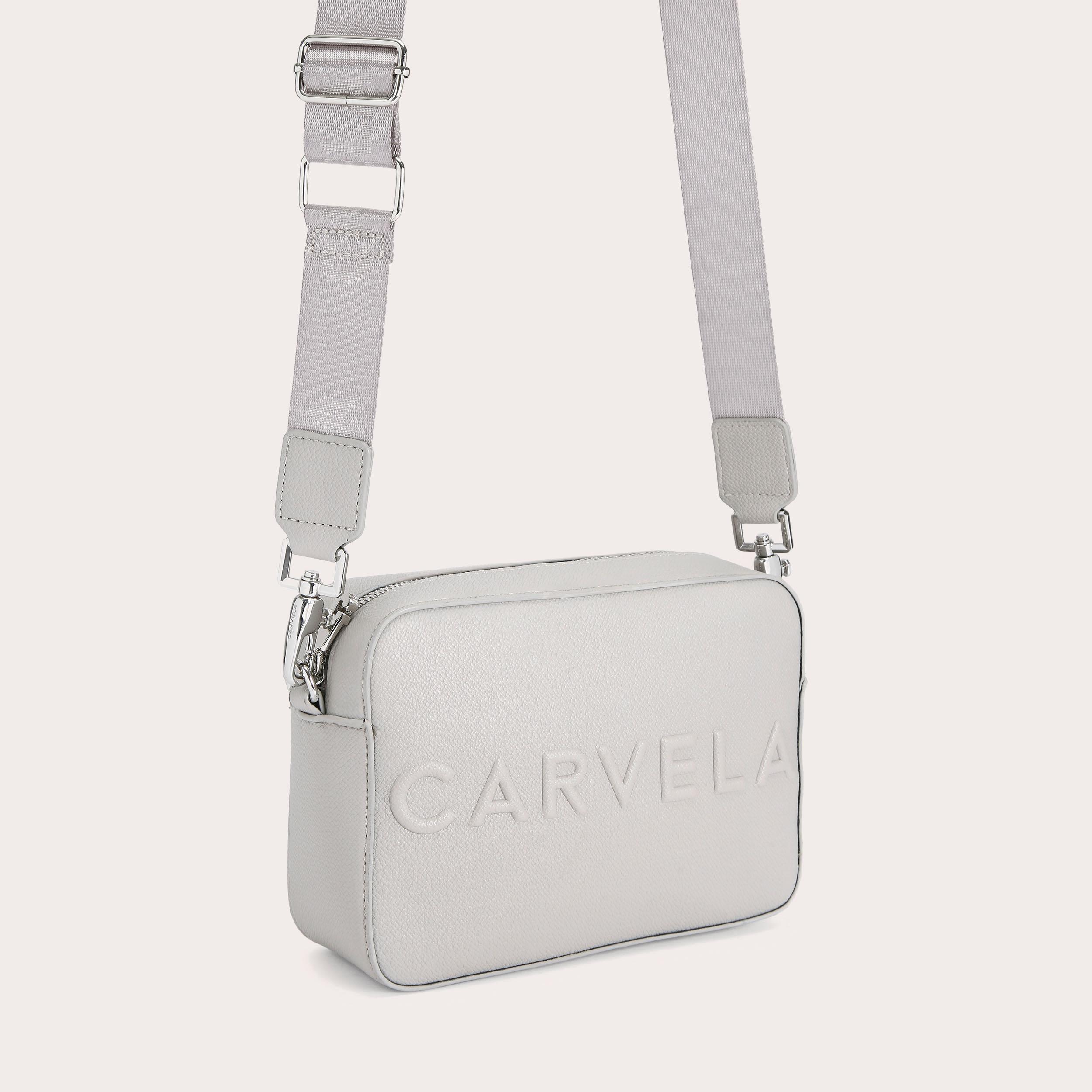 Carvela cross body bag grey hot sale
