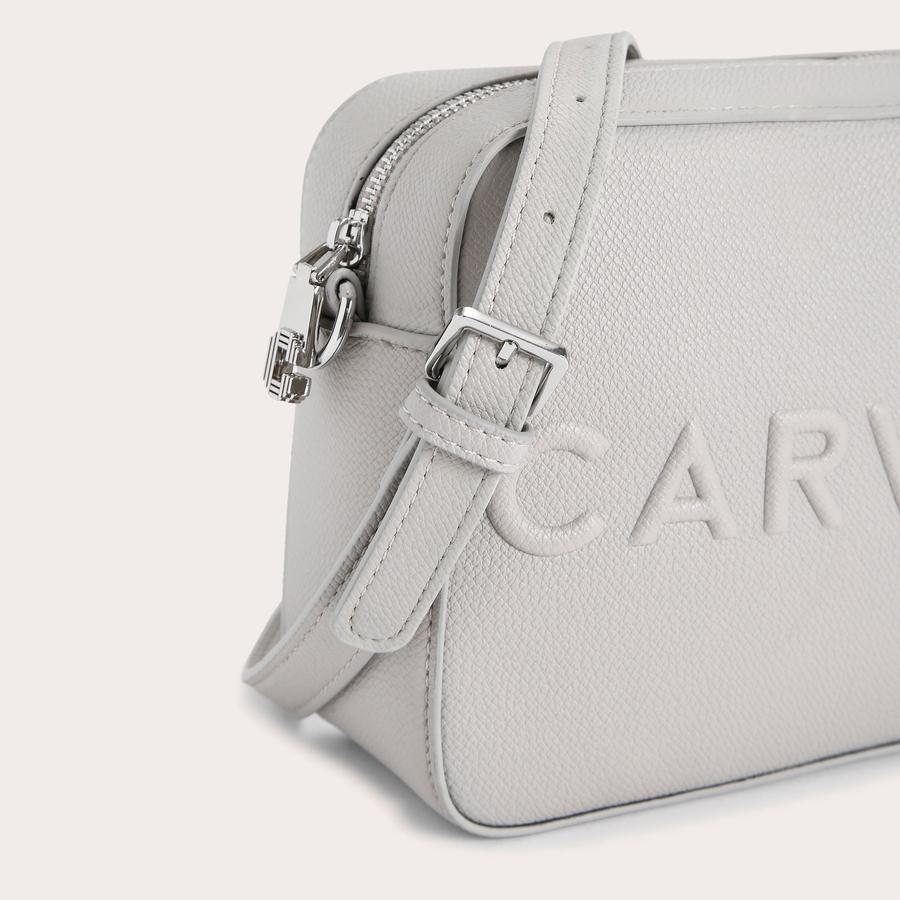 FRAME X BODY Grey Cross Body Bag by CARVELA