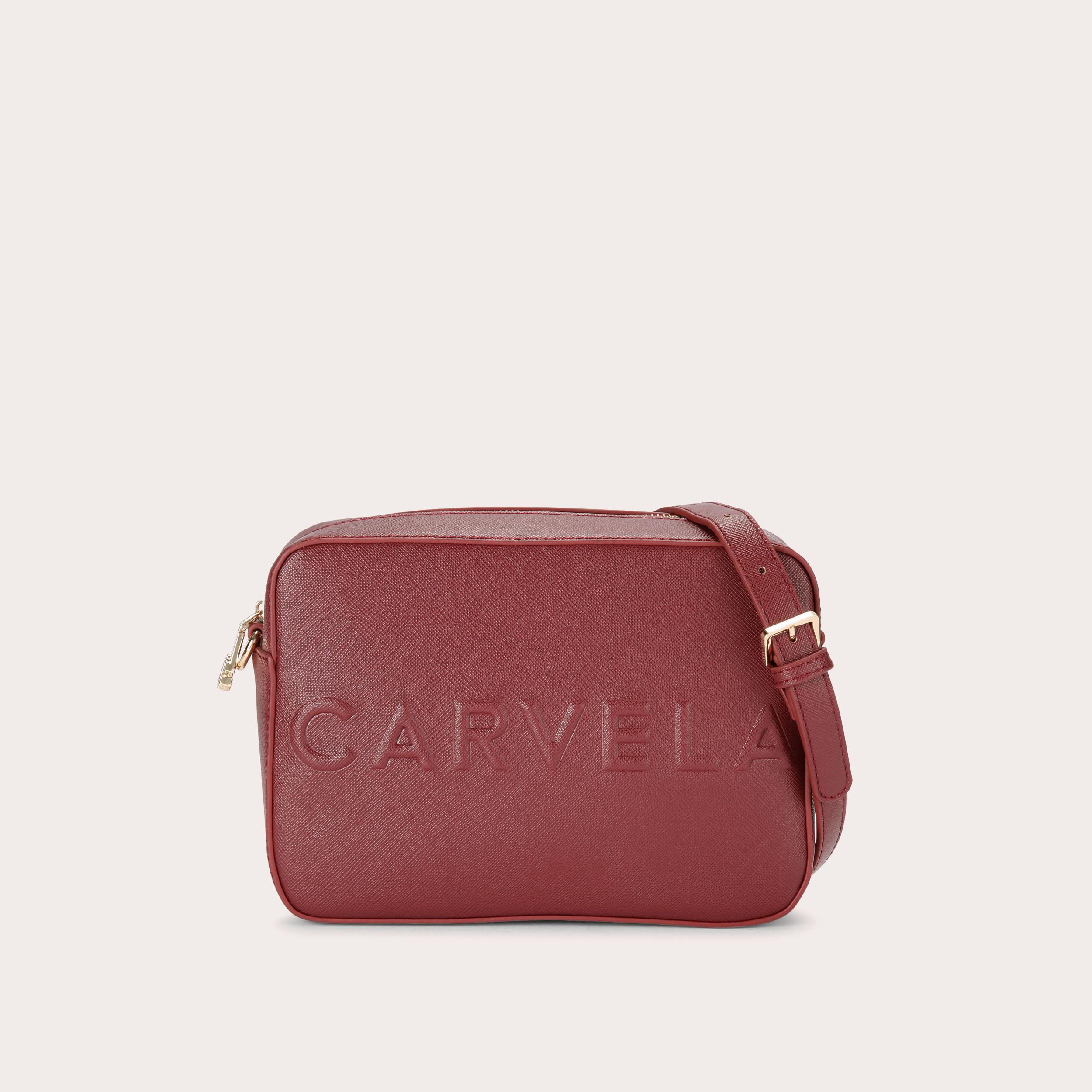 FRAME X BODY Wine Cross Body Bag by CARVELA