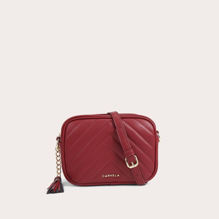 Quilted chevron crossbody bag hot sale